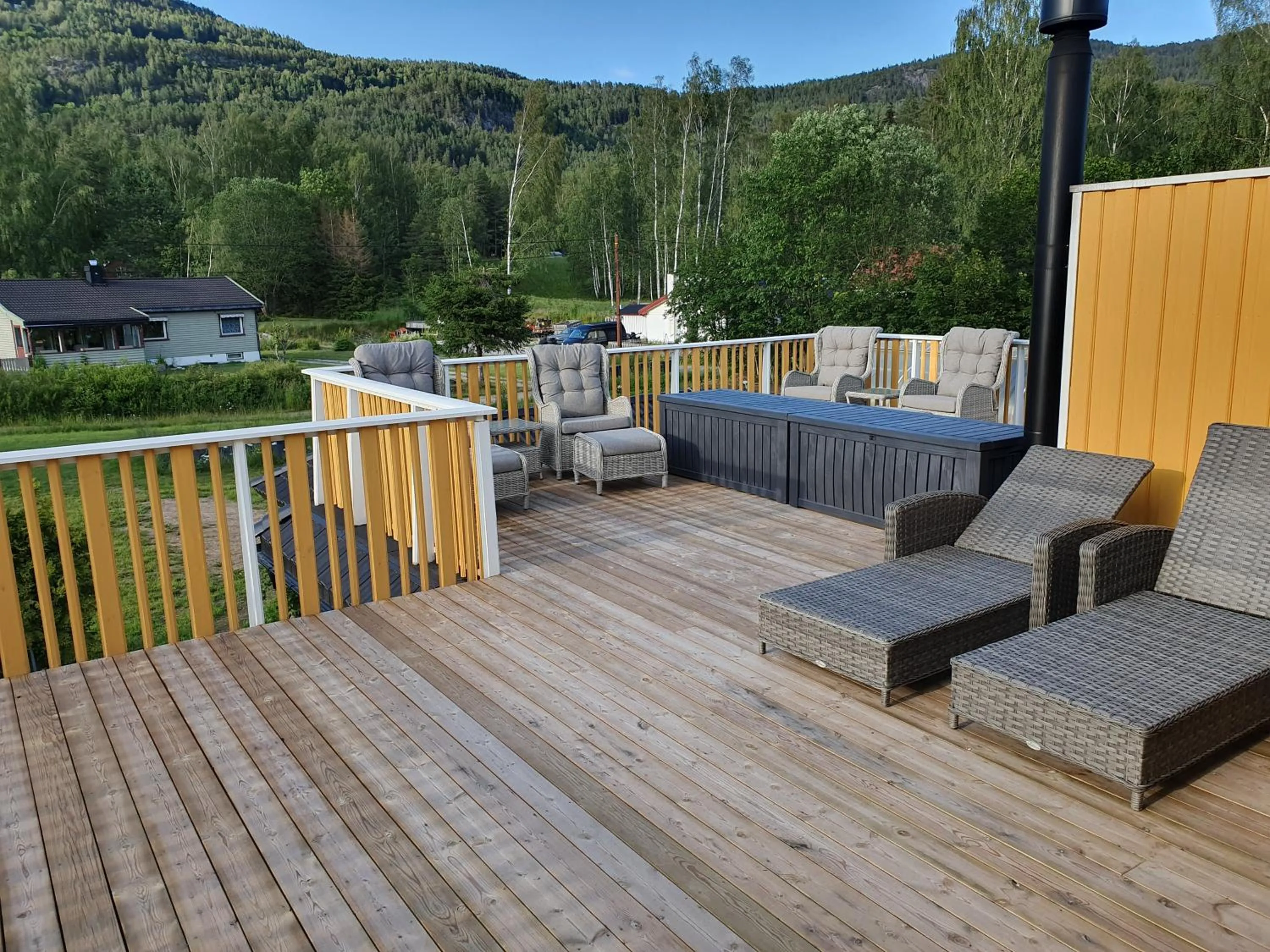 Patio in Solheim Overnatting