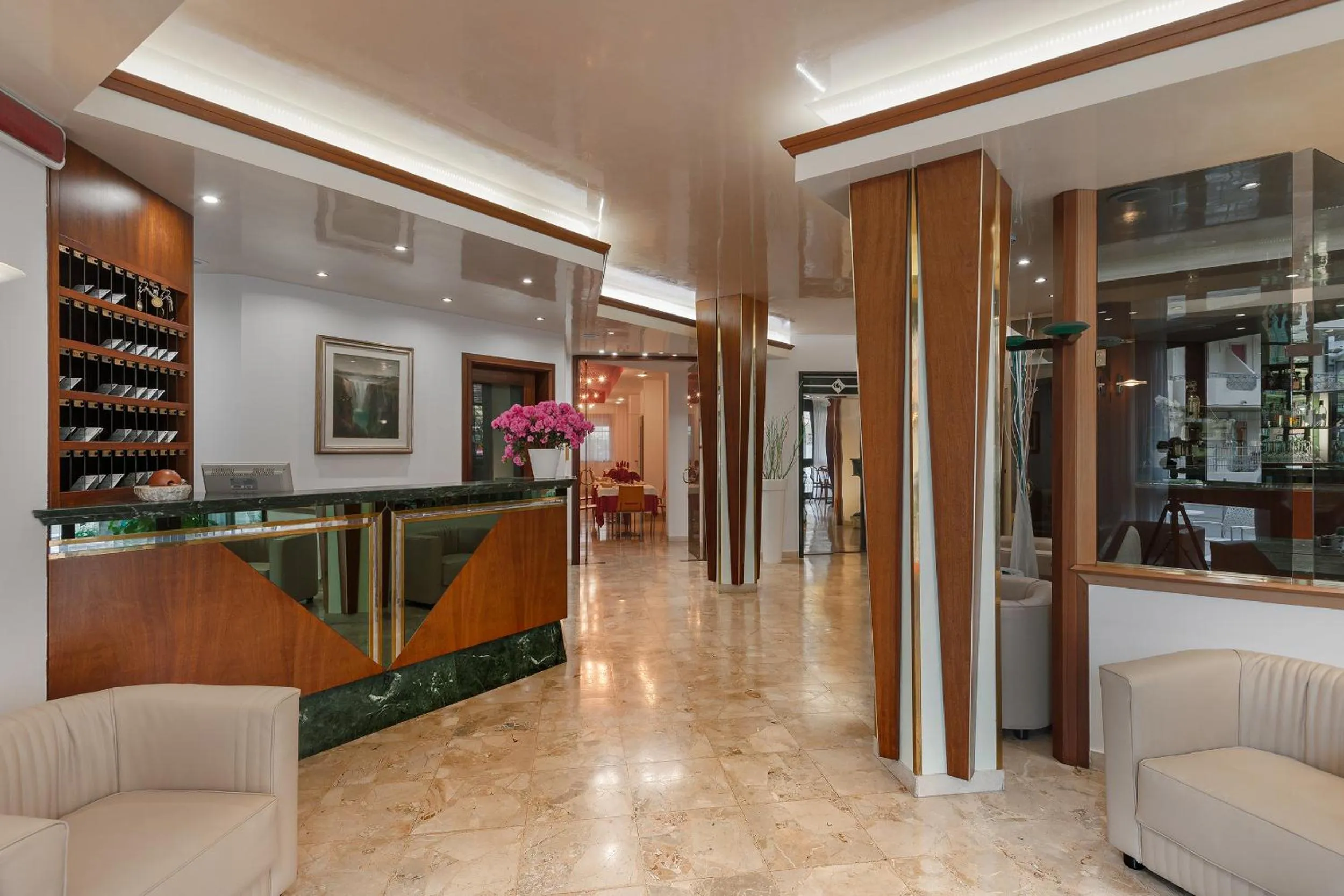 Lobby or reception in Hotel Europeo