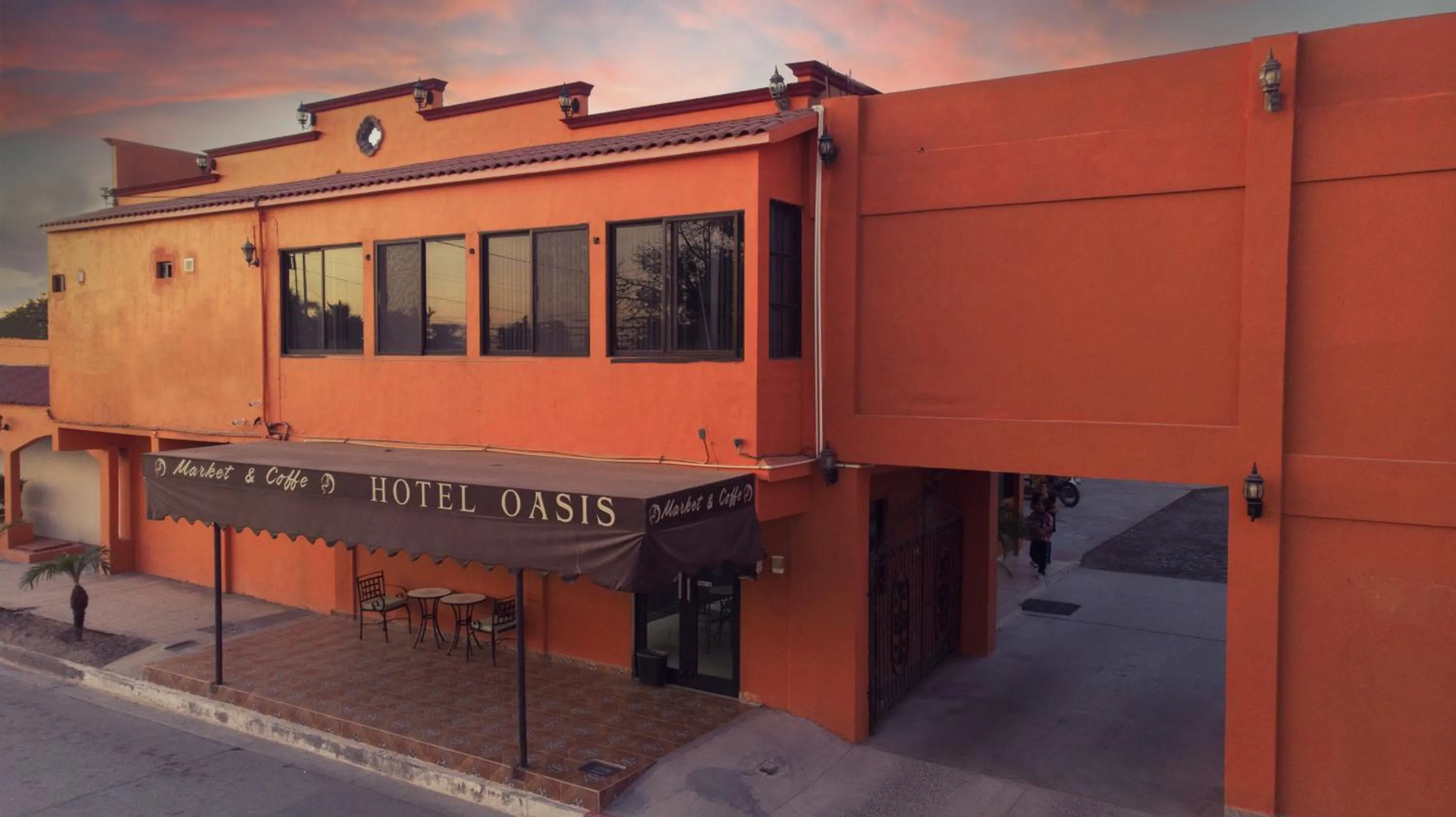 Property building in Hotel Oasis