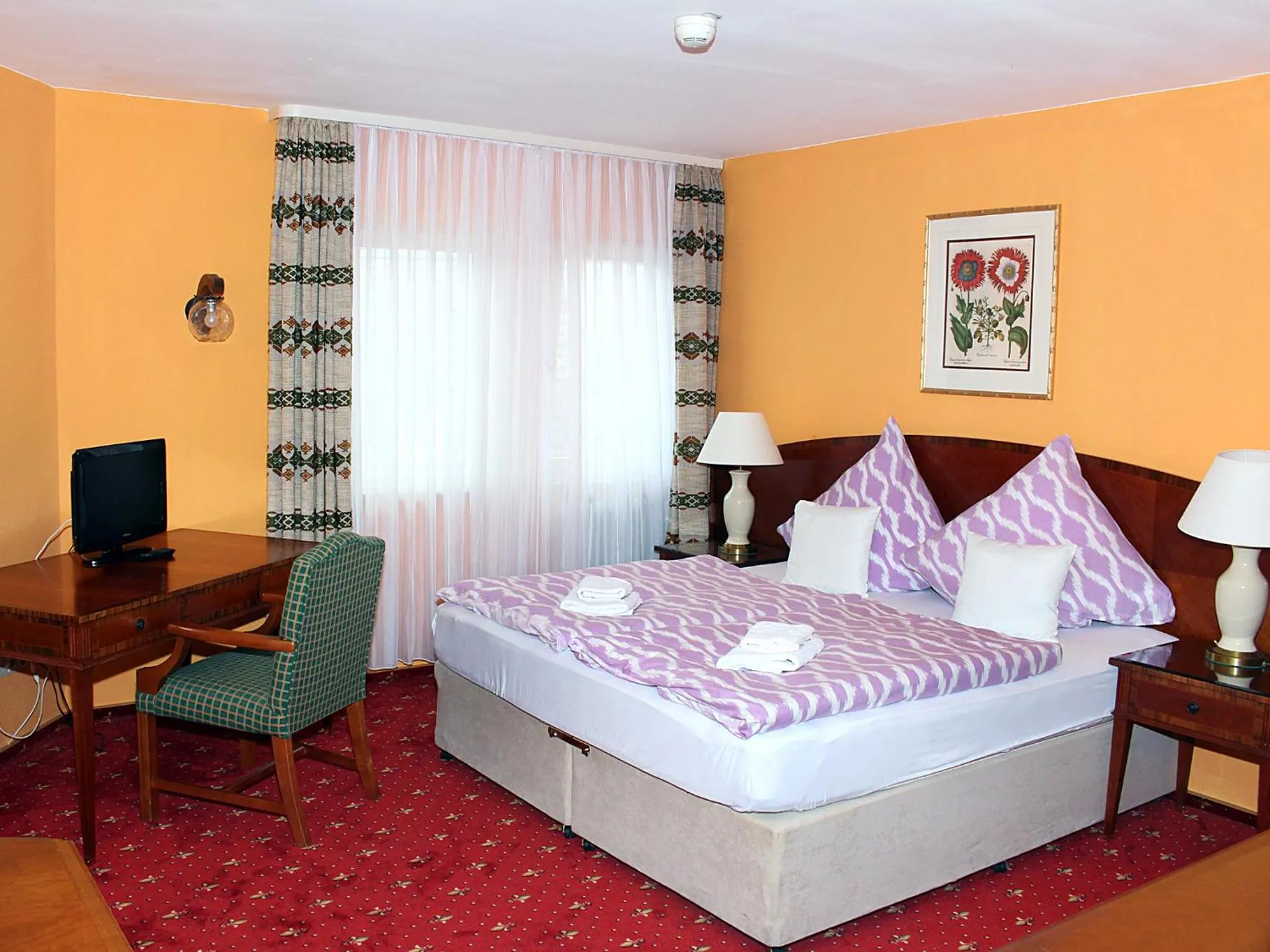 Bed in Hotel Neustädter Hof