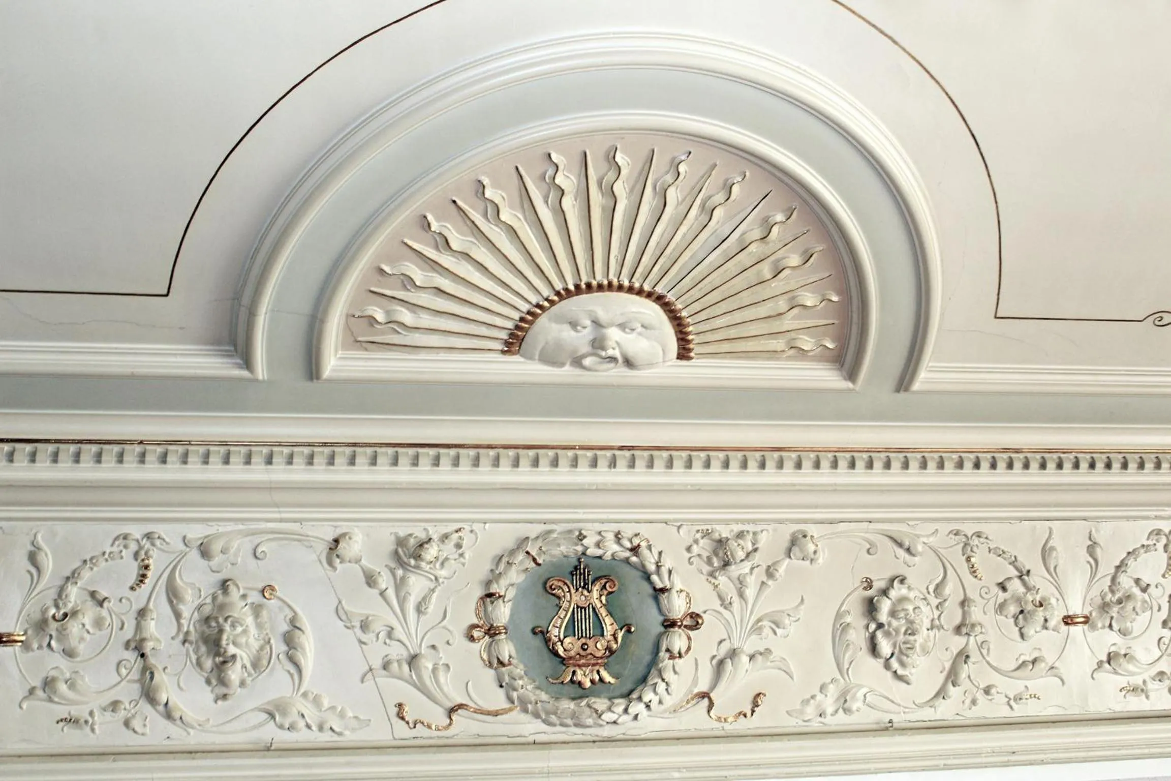 Decorative detail in Hotel Neustädter Hof