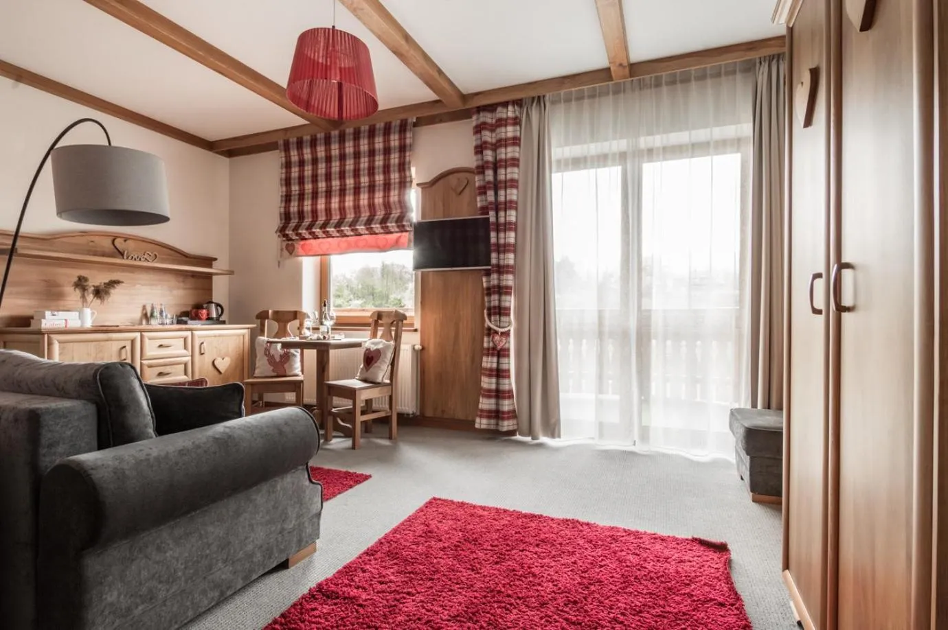 Living room, Bed in Villa Adamo & Relax