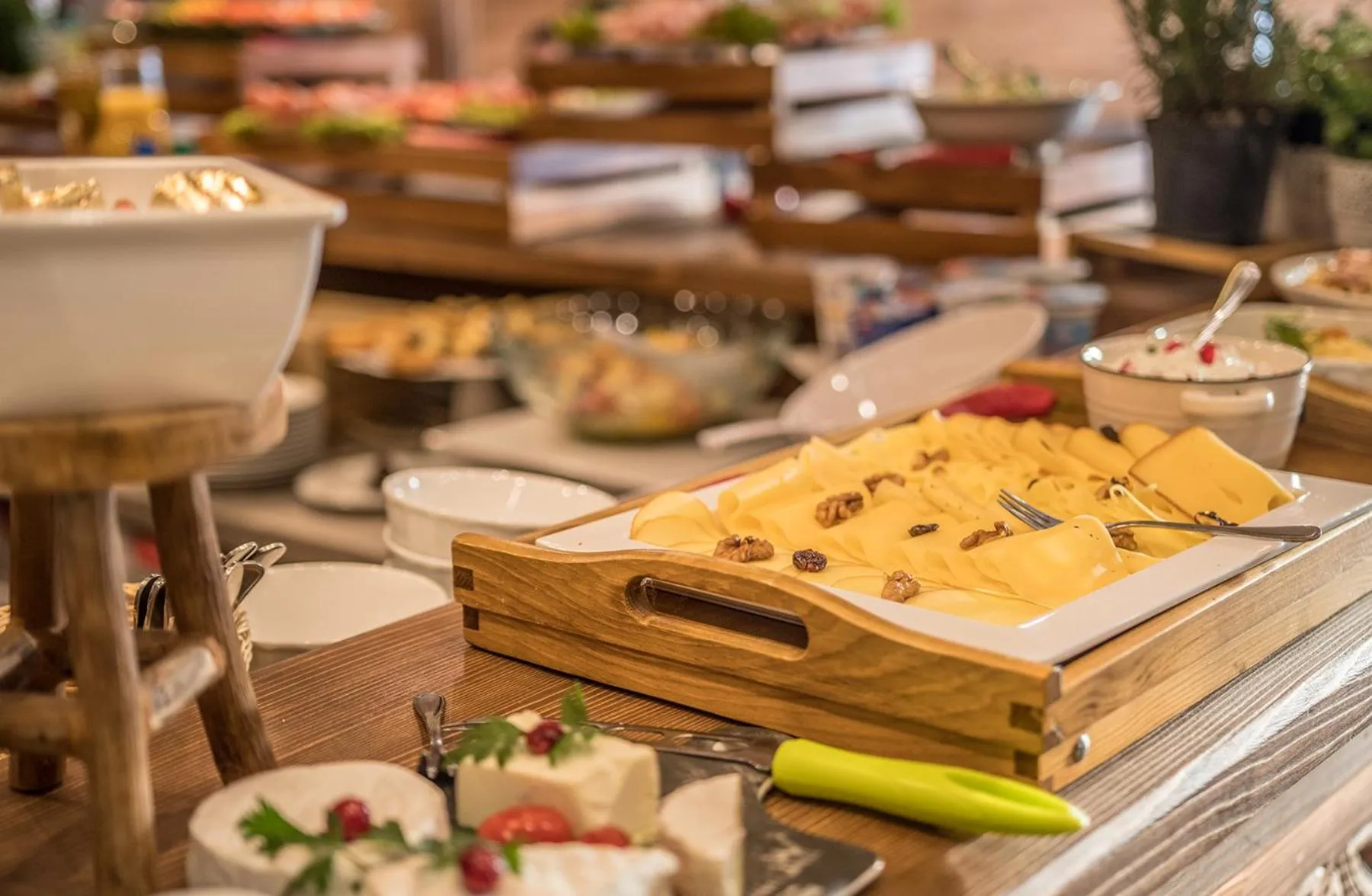 Buffet breakfast in Villa Adamo & Relax