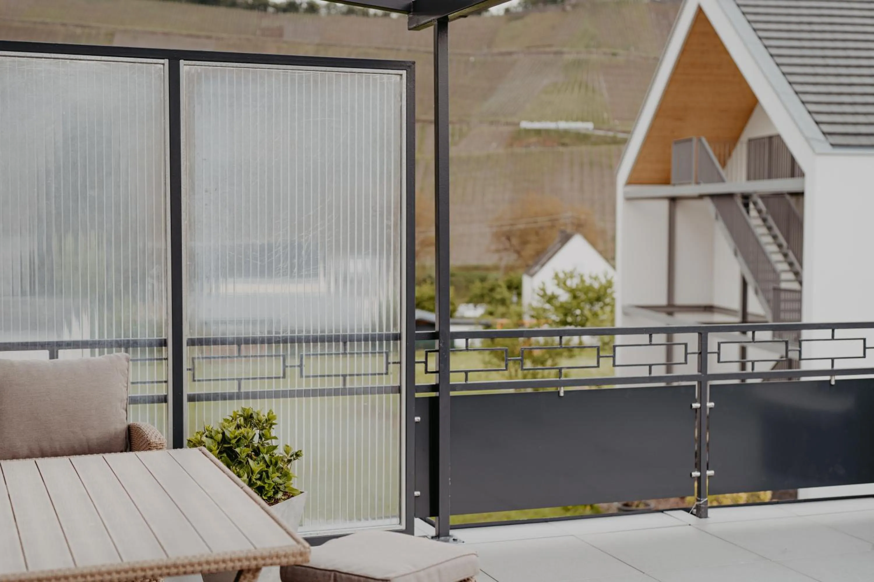 Balcony/Terrace in Hotel Restaurant zur Marienburg