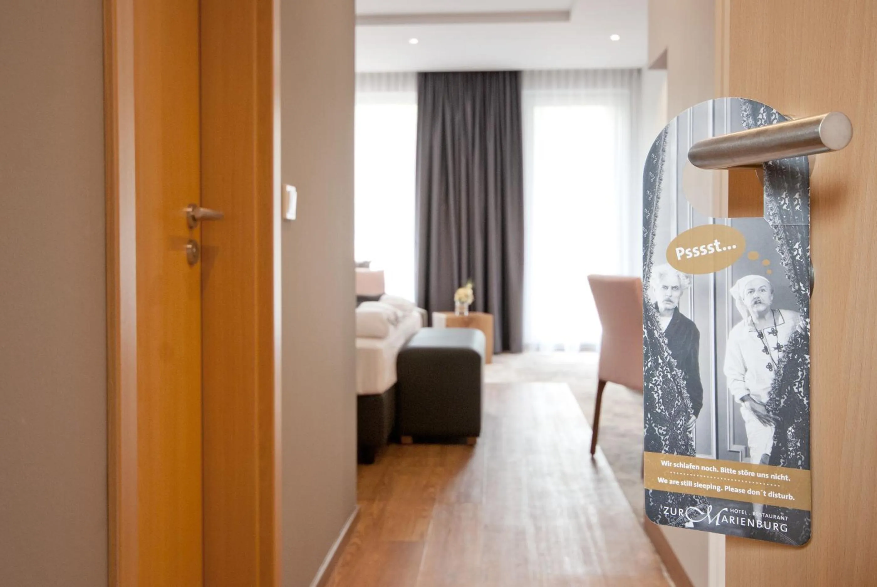 Decorative detail, Bed in Hotel Restaurant zur Marienburg