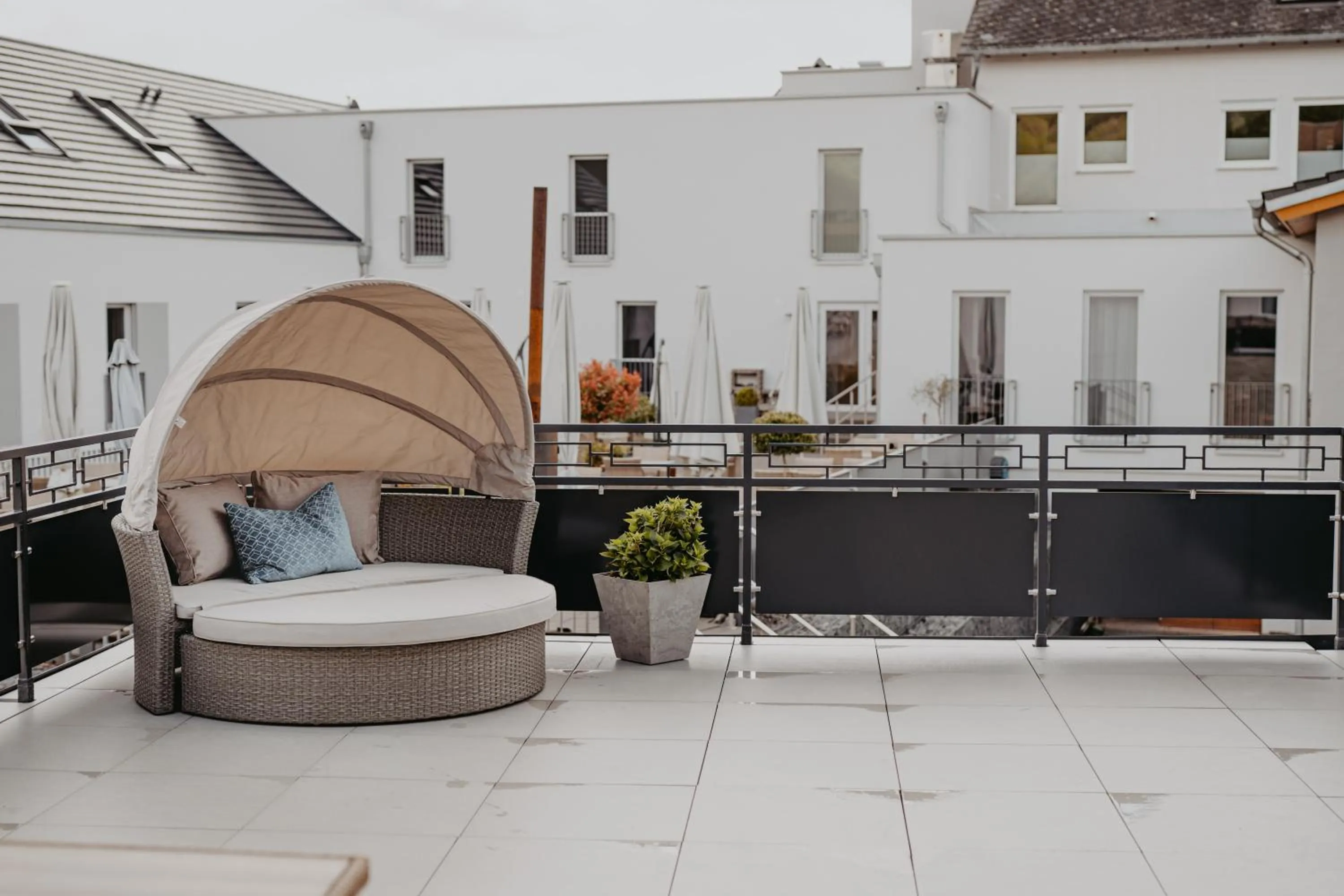Balcony/Terrace in Hotel Restaurant zur Marienburg