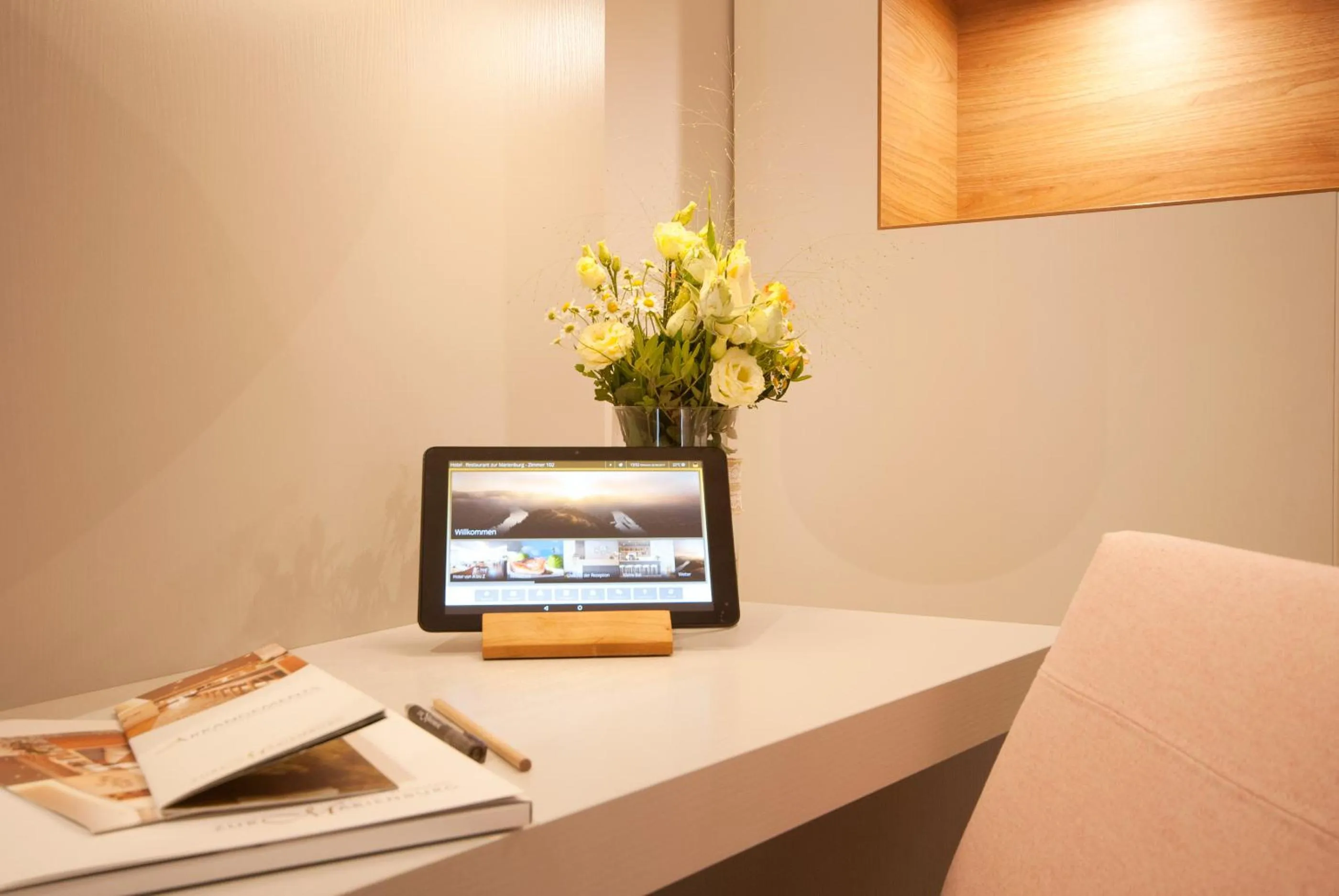 Decorative detail in Hotel Restaurant zur Marienburg