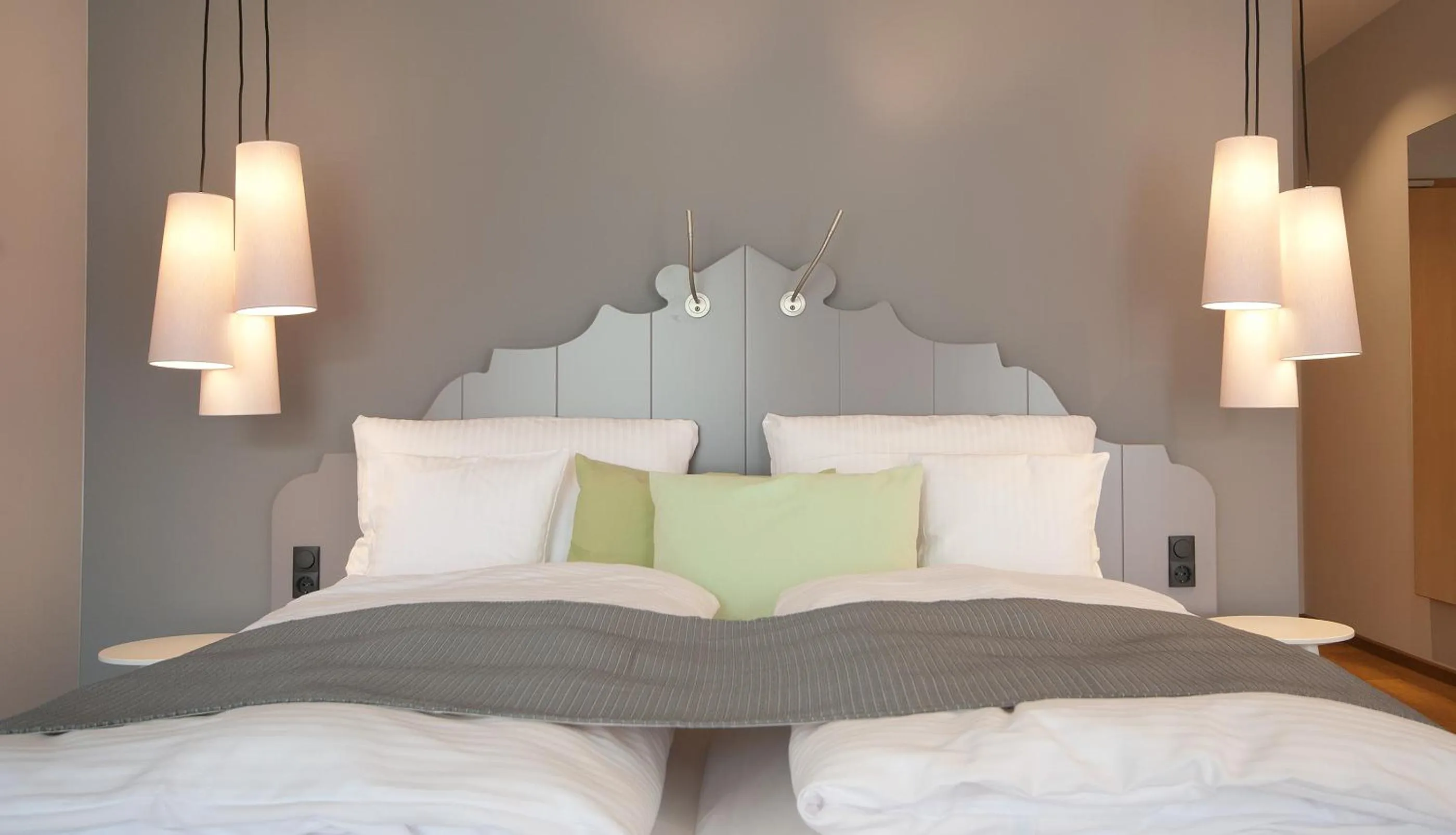 Photo of the whole room, Bed in Hotel Restaurant zur Marienburg