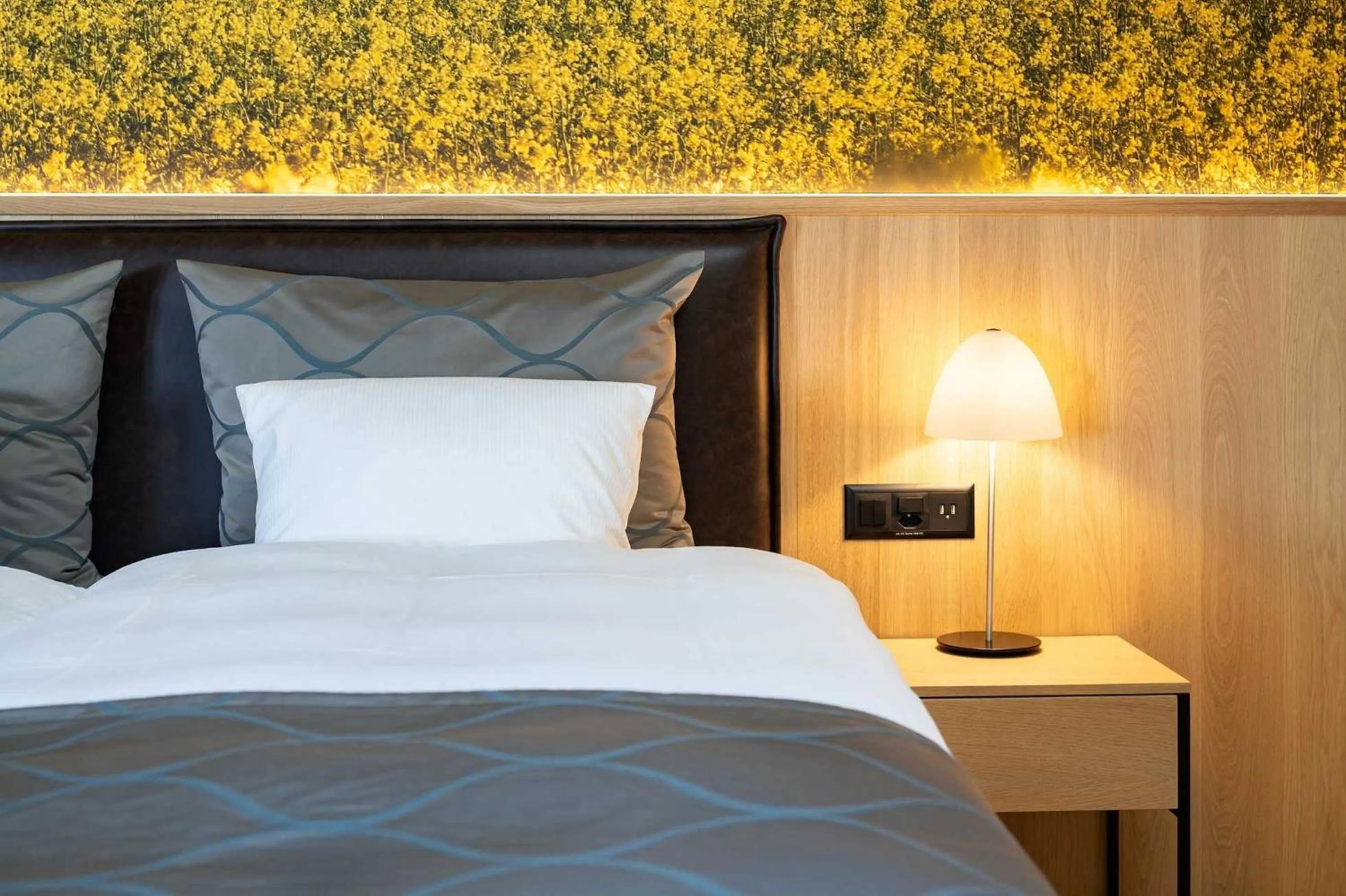 Bed in Seehotel Winkelried