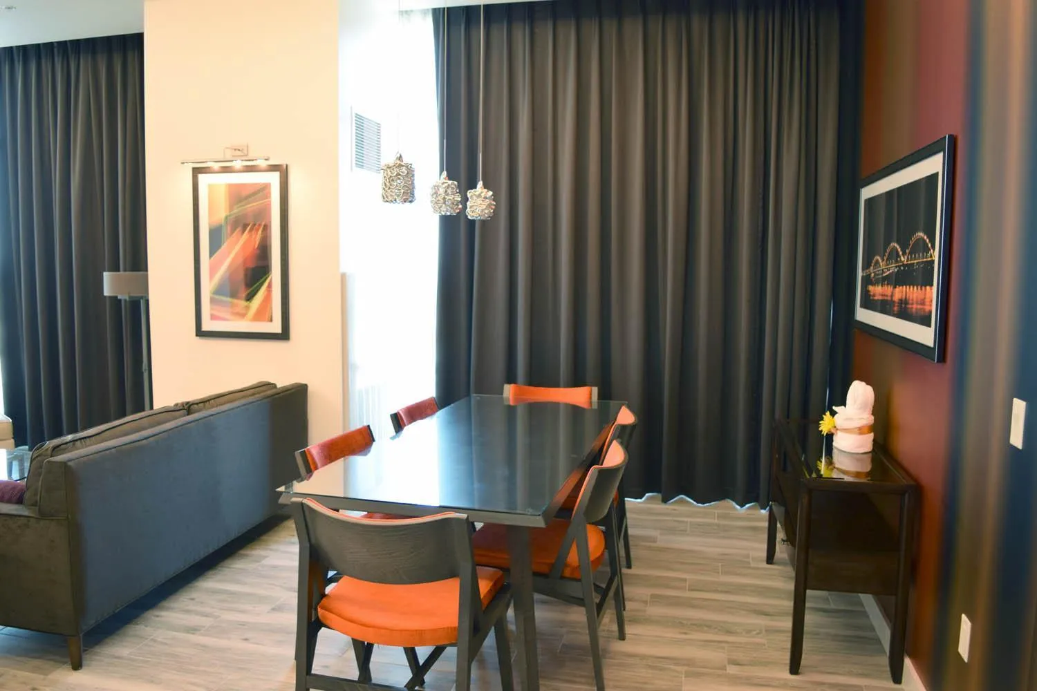 Dining area in Rhythm City Casino & Resort