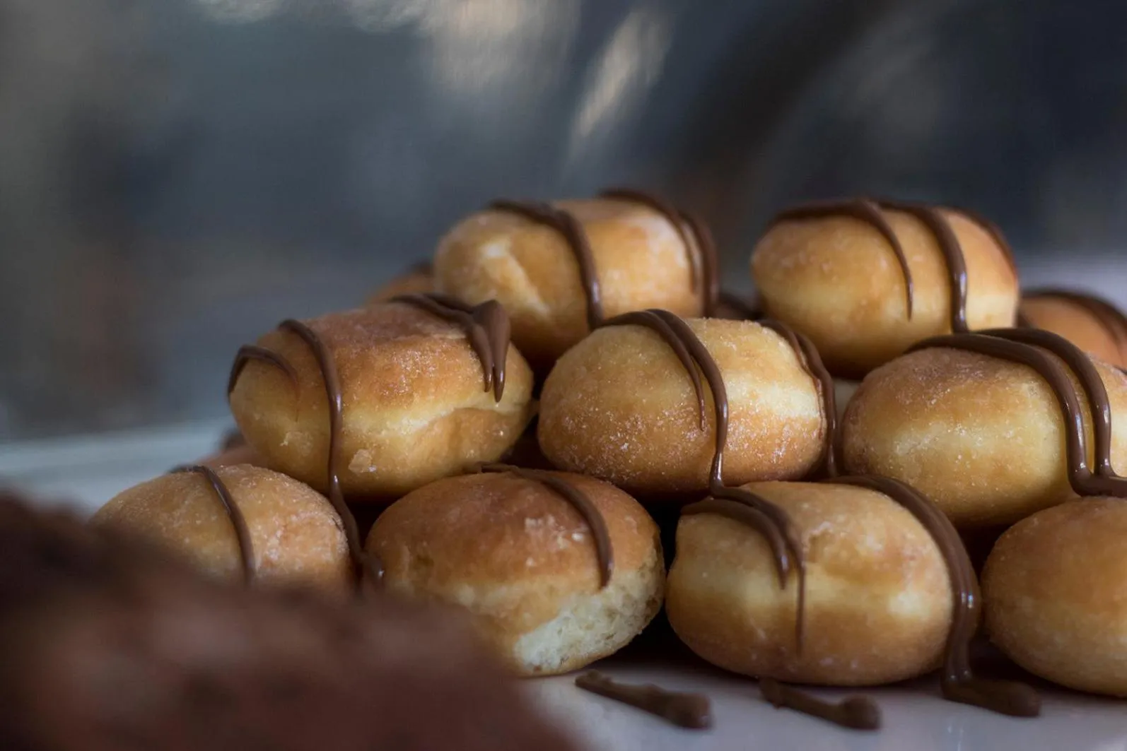 Buffet breakfast in Armadoros Hotel / Ios Backpackers