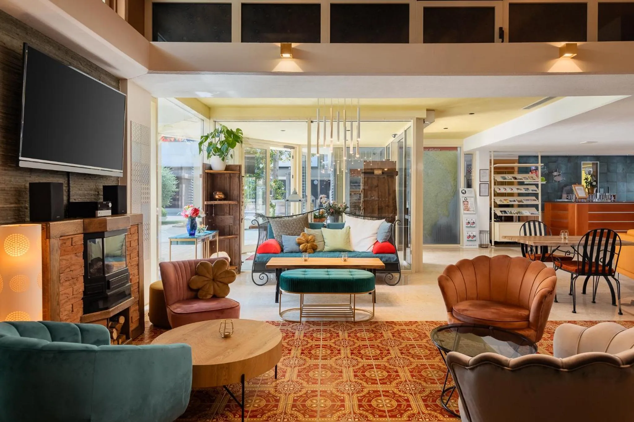 Seating area in Hotel Porec