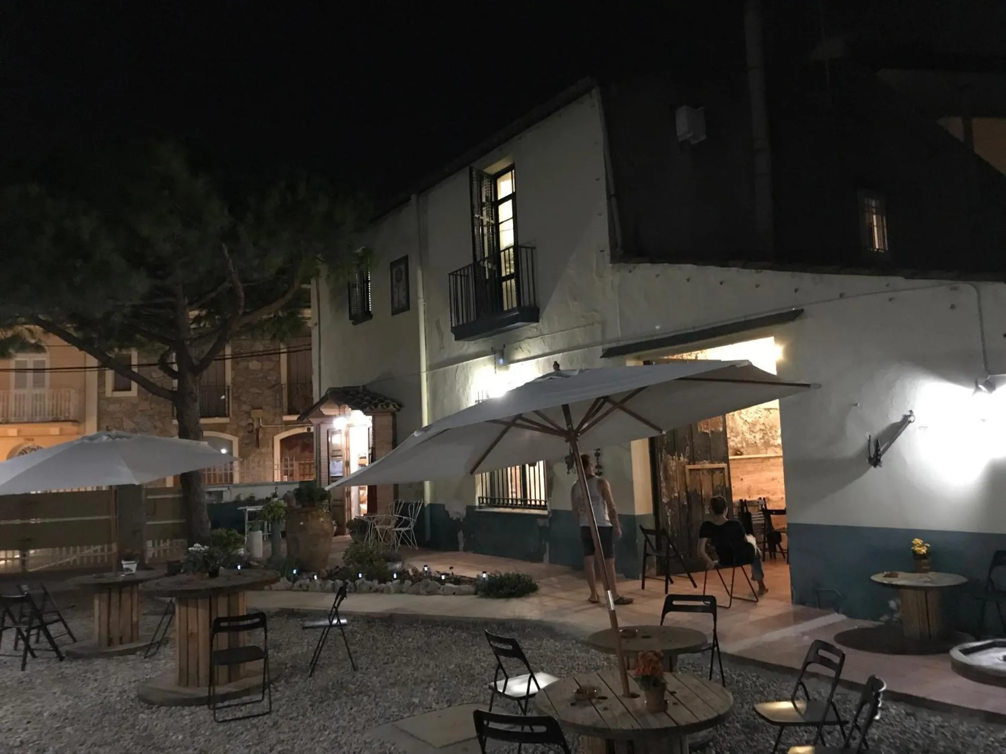 Patio in Mucha Masia Hostel Rural Urba