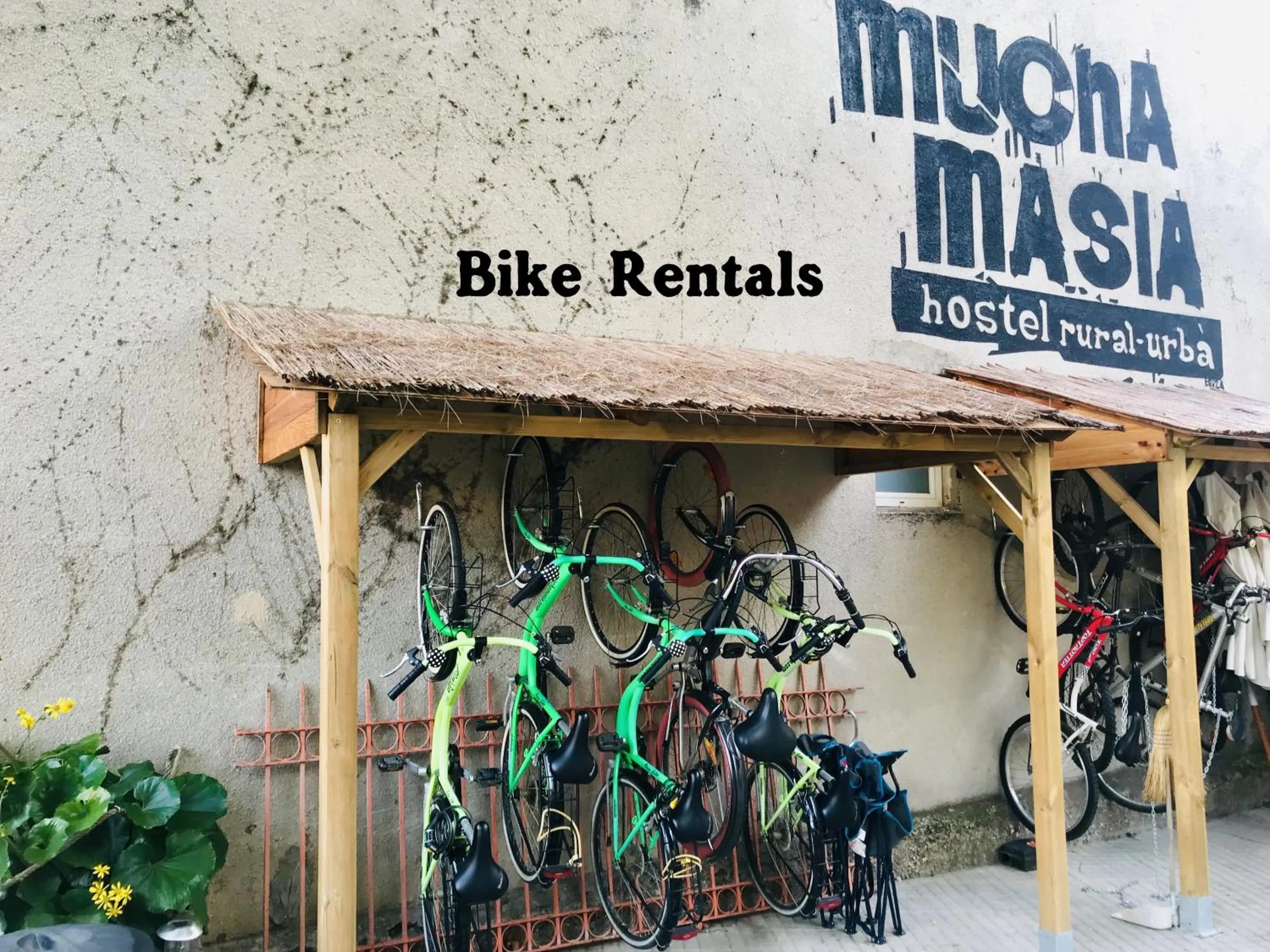 Patio in Mucha Masia Hostel Rural Urba