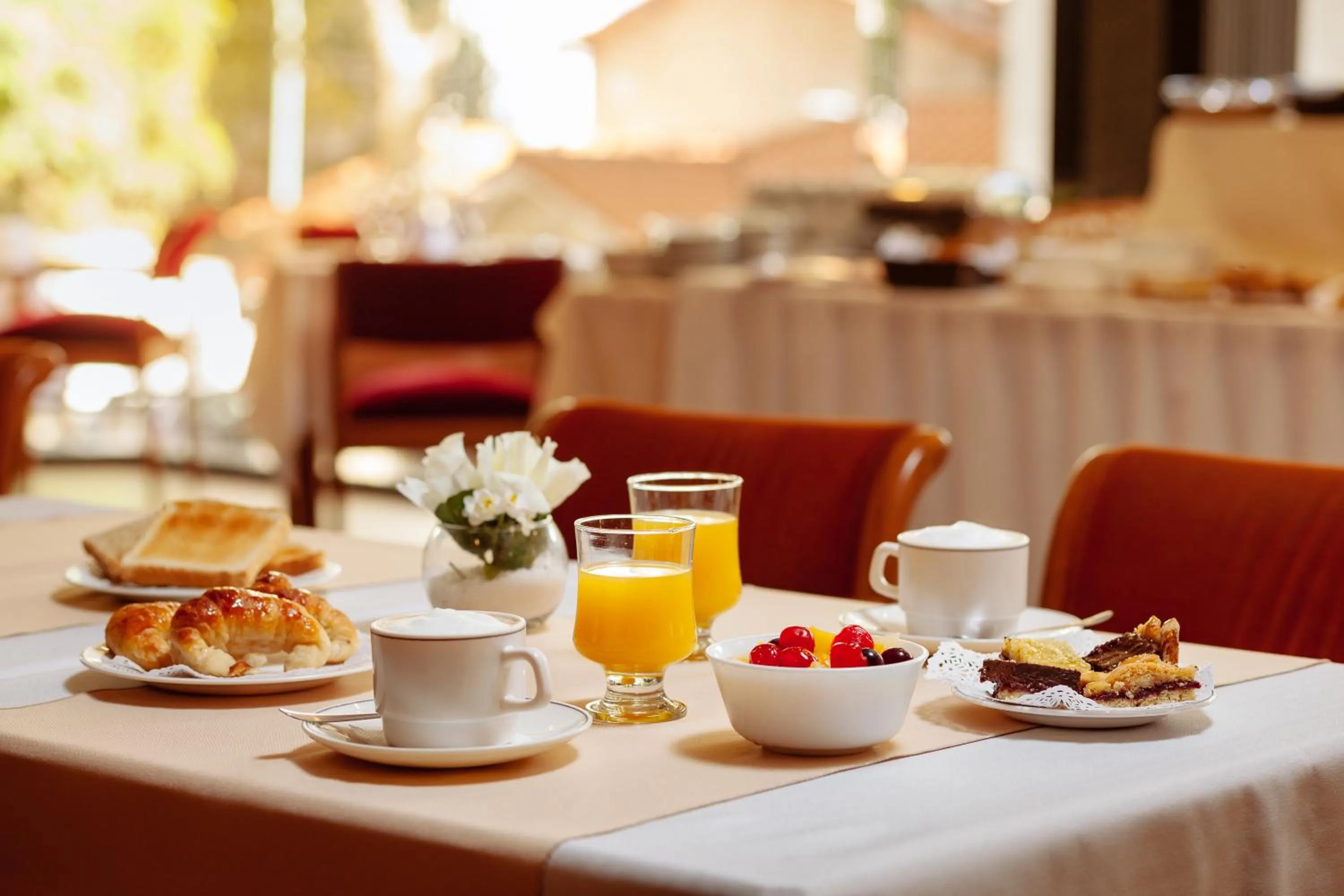 Continental breakfast in Primacy Apart Hotel