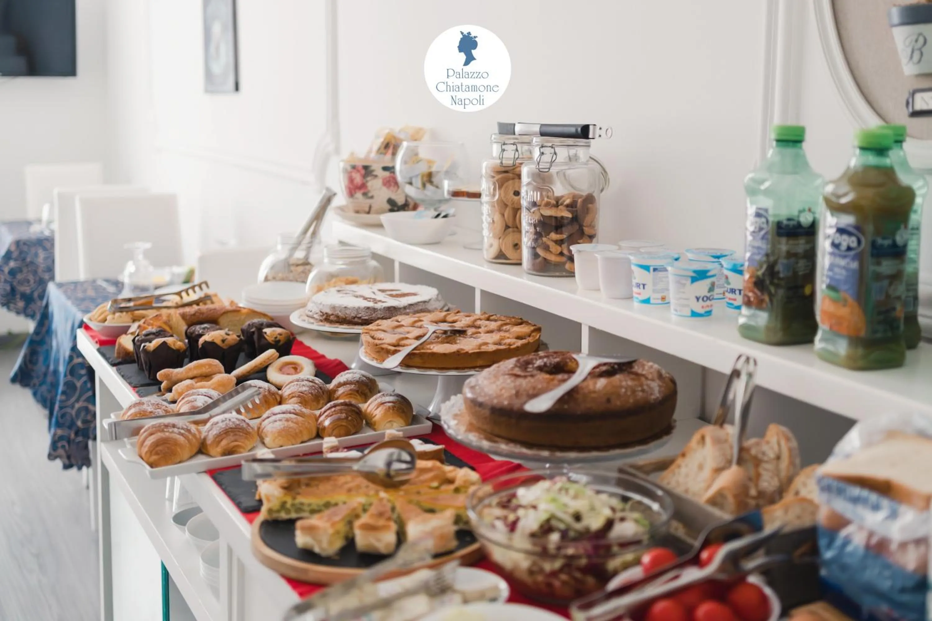 Food close-up in Palazzo Chiatamone