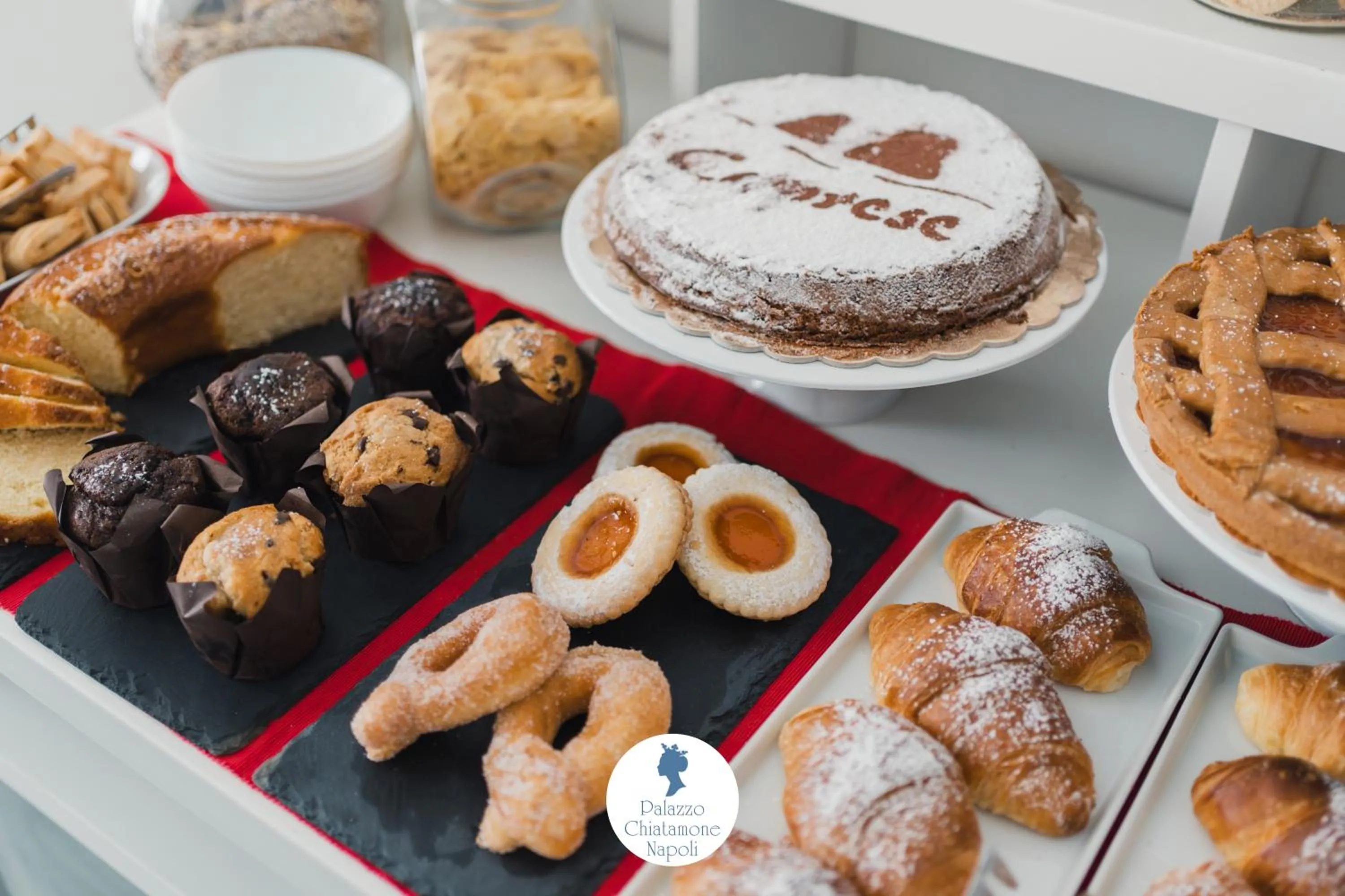 Lounge or bar in Palazzo Chiatamone