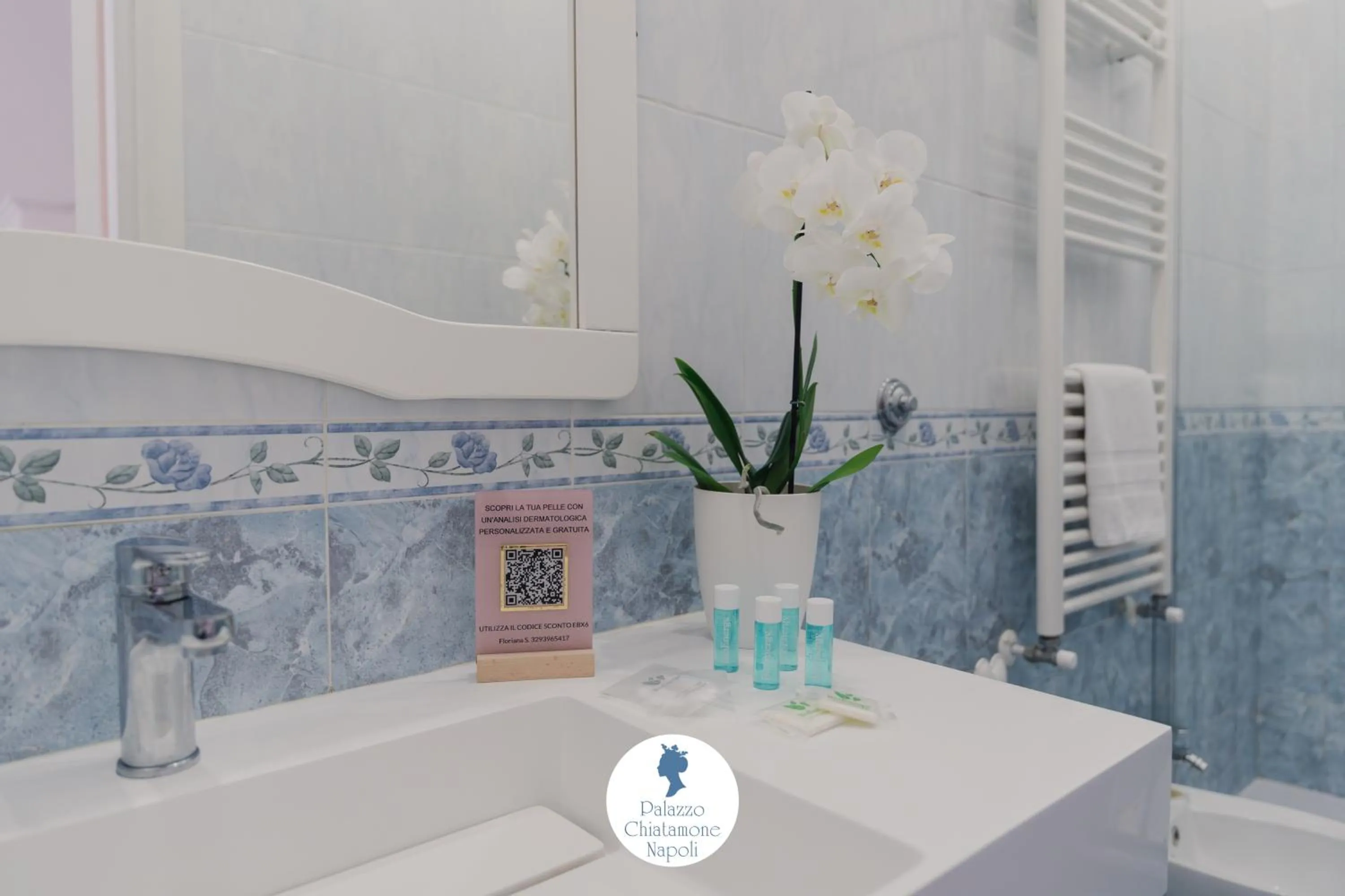 Bathroom in Palazzo Chiatamone