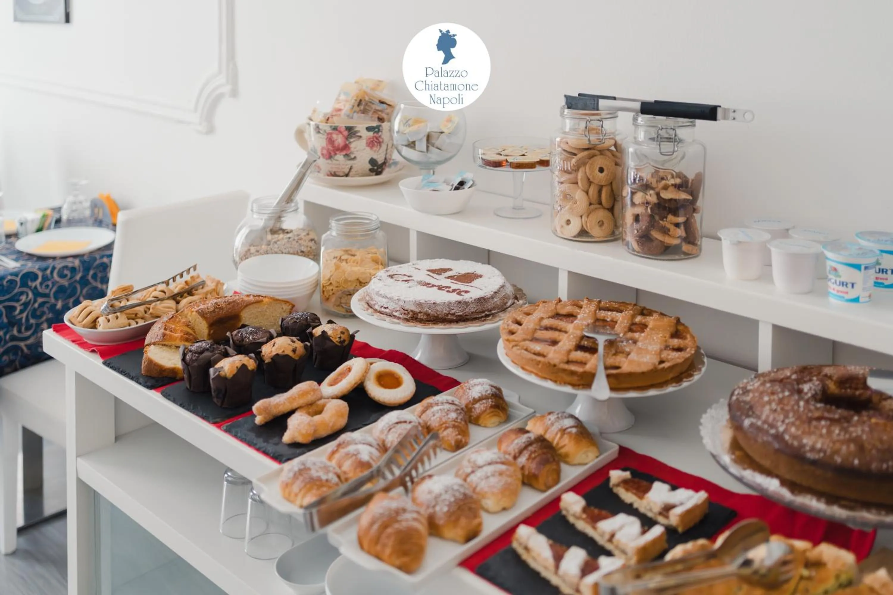 Food close-up in Palazzo Chiatamone