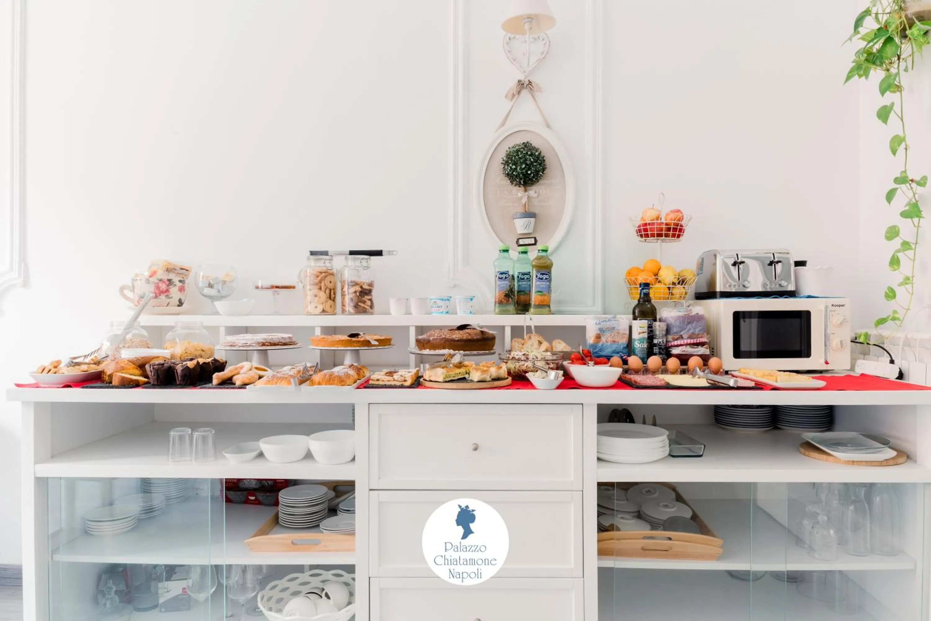 Lounge or bar in Palazzo Chiatamone