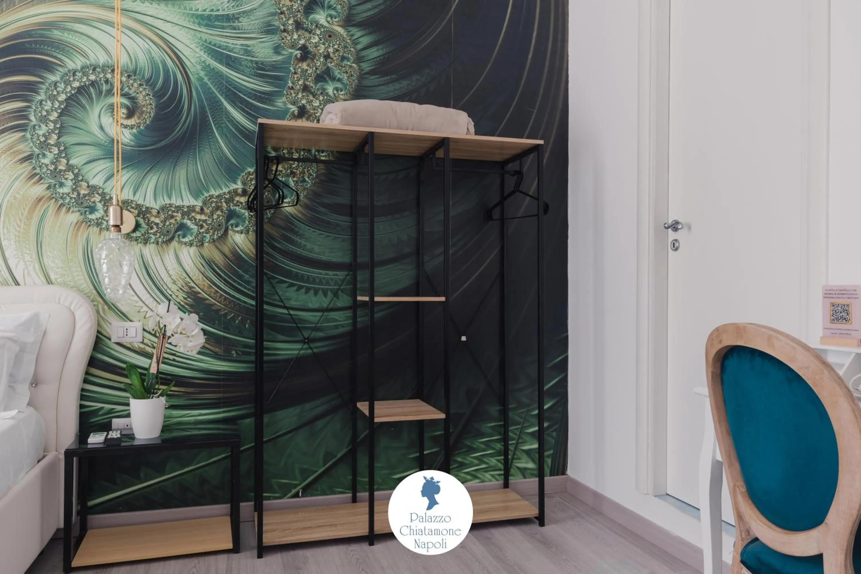 Bed in Palazzo Chiatamone