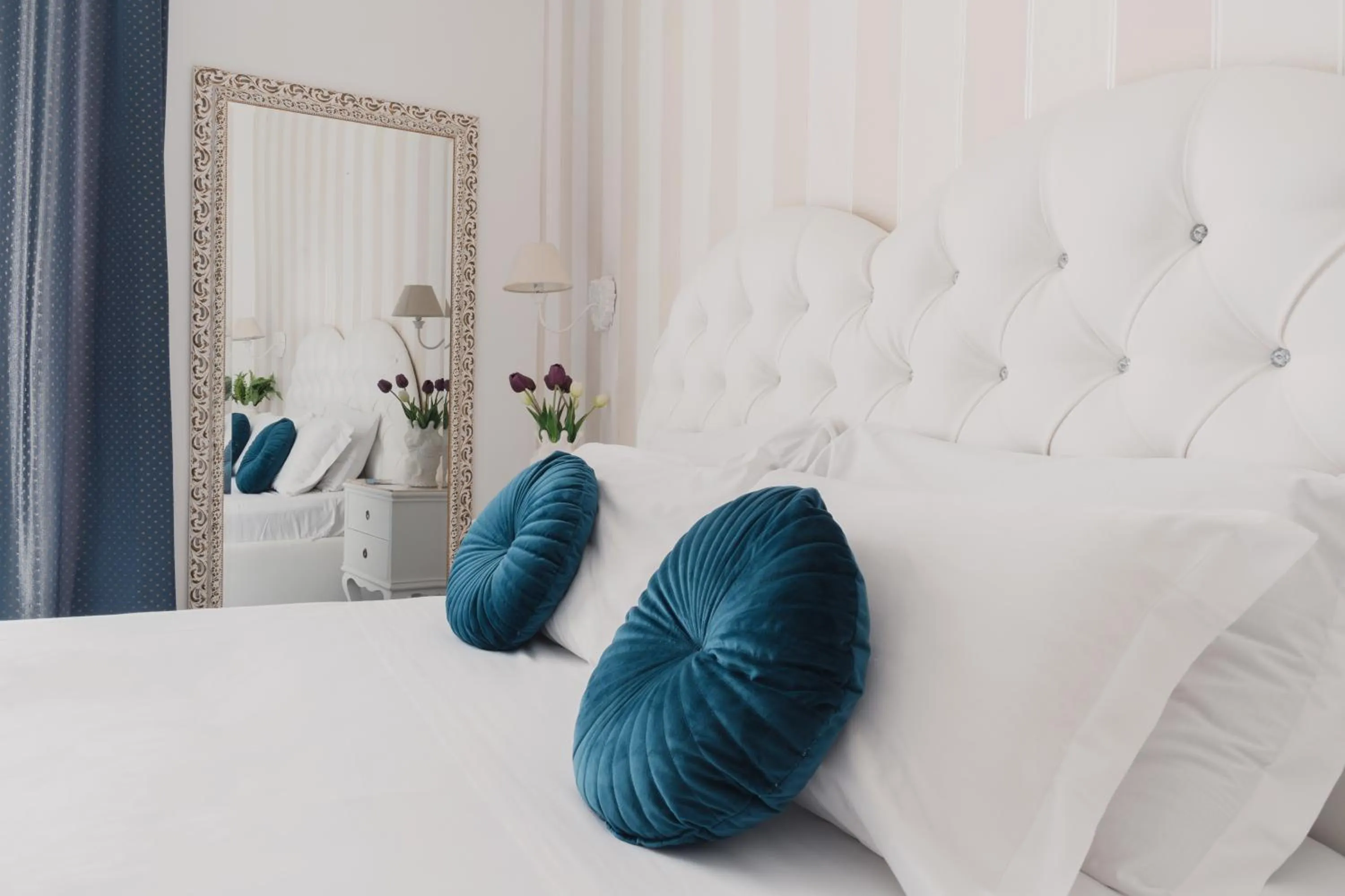 Bed in Palazzo Chiatamone