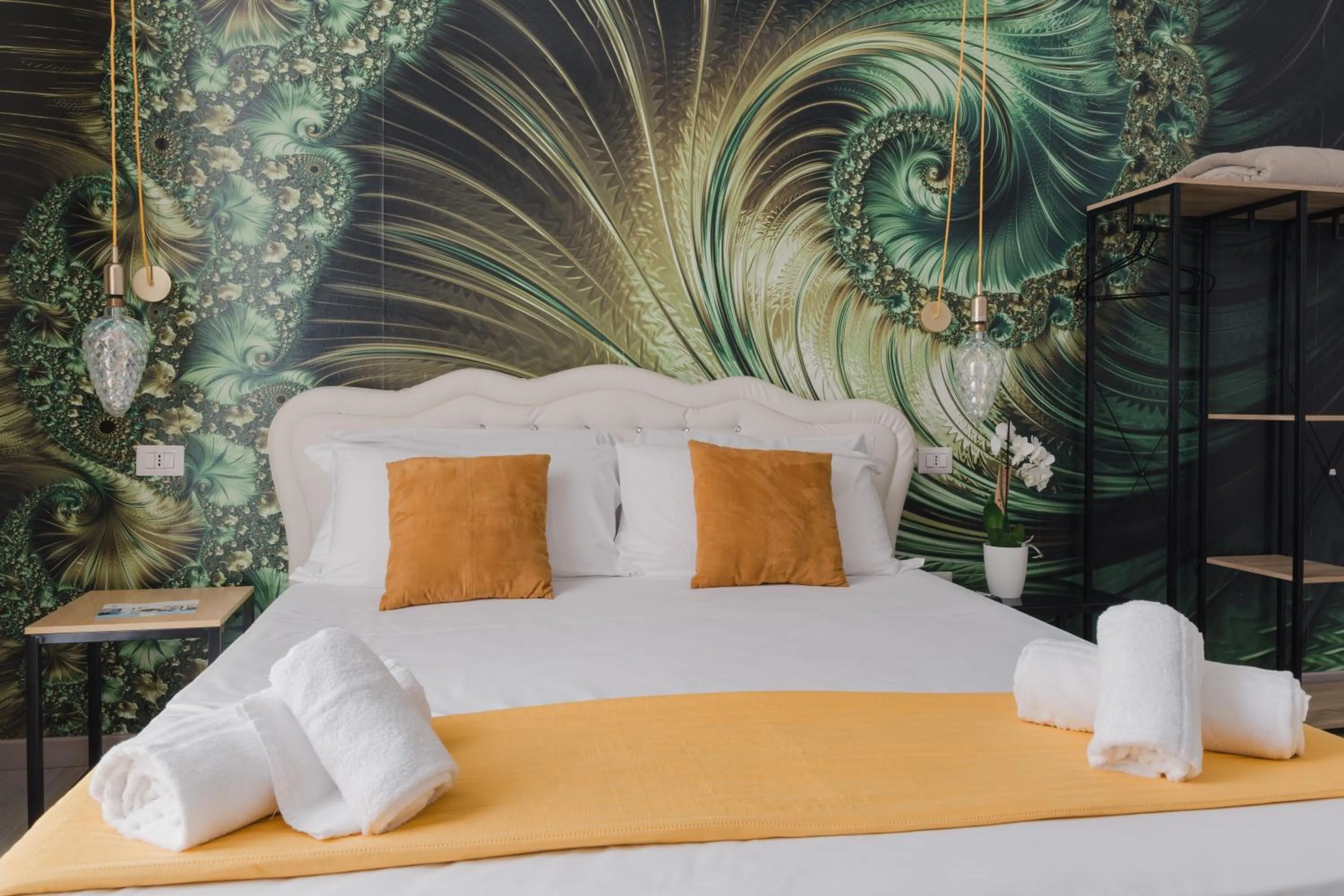 Bed in Palazzo Chiatamone