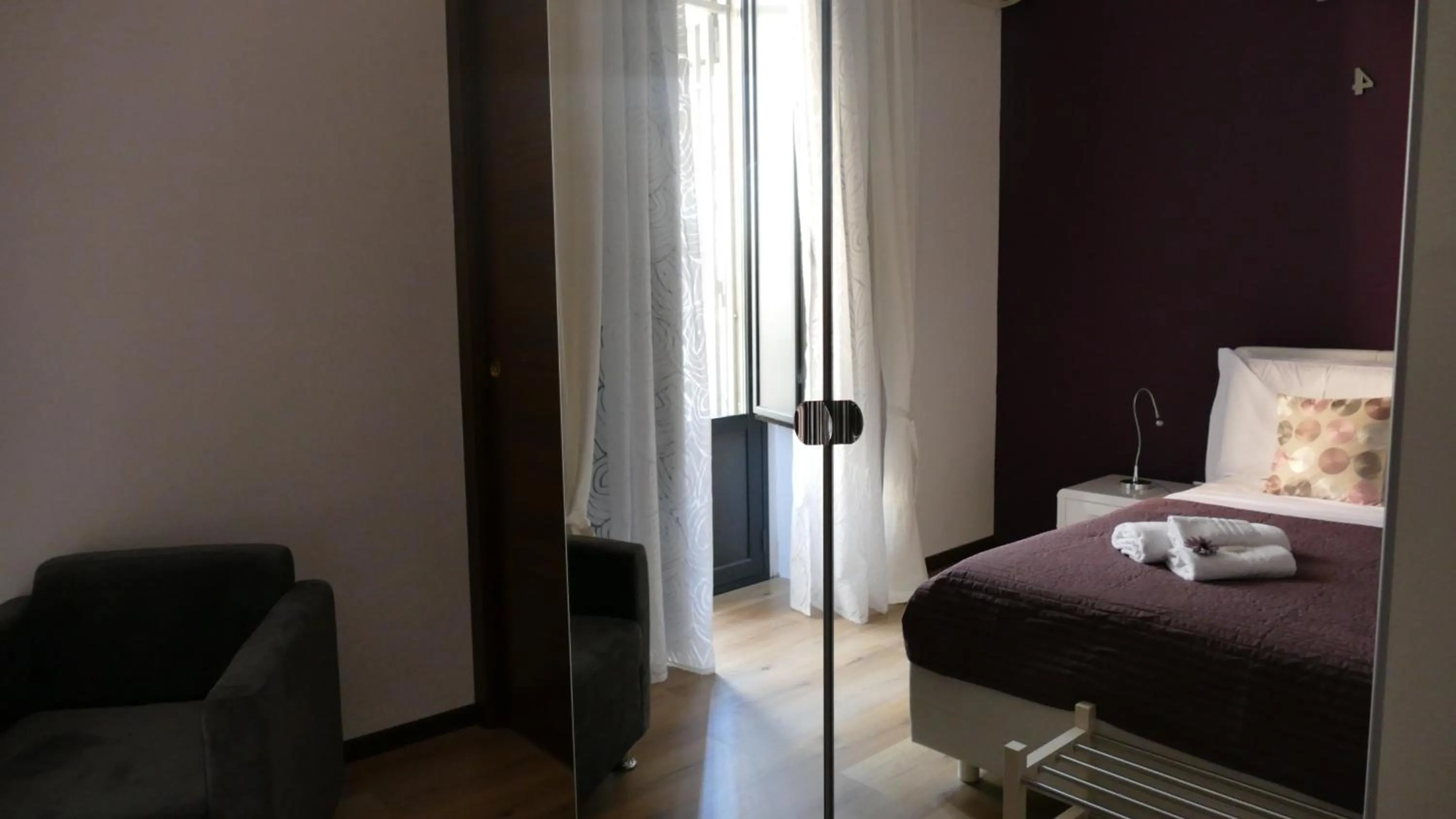 Bed in B&B Fusorario