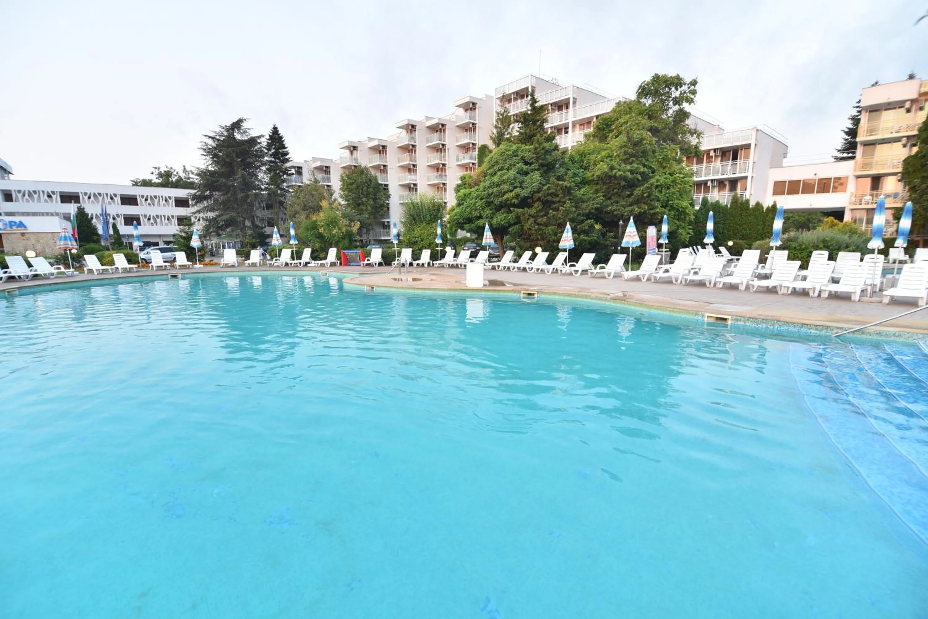 Swimming pool in Hotel Malibu