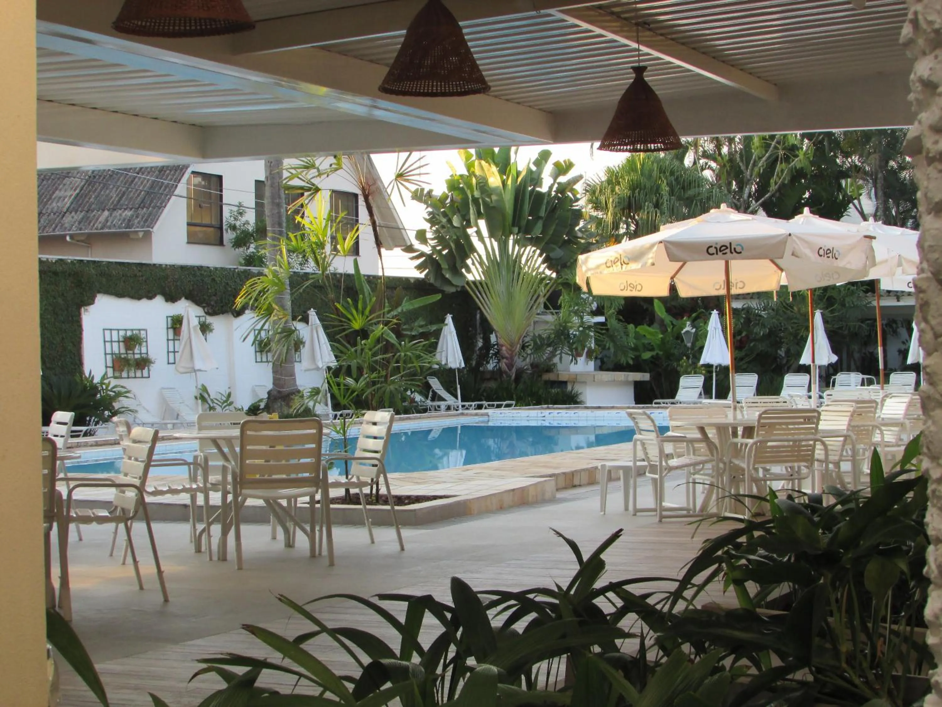 Swimming pool in Ubatuba Palace Hotel