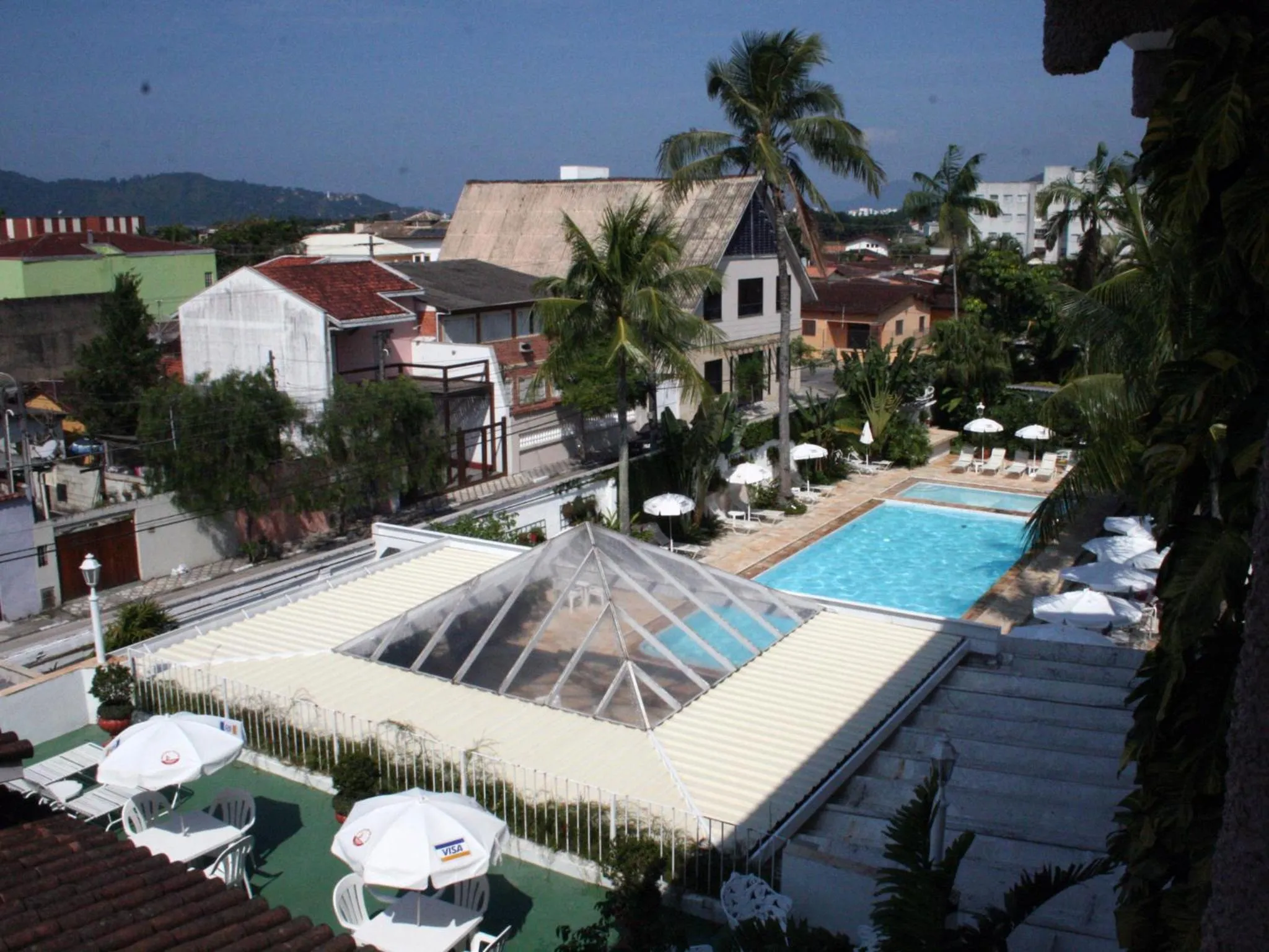 Bird's eye view in Ubatuba Palace Hotel