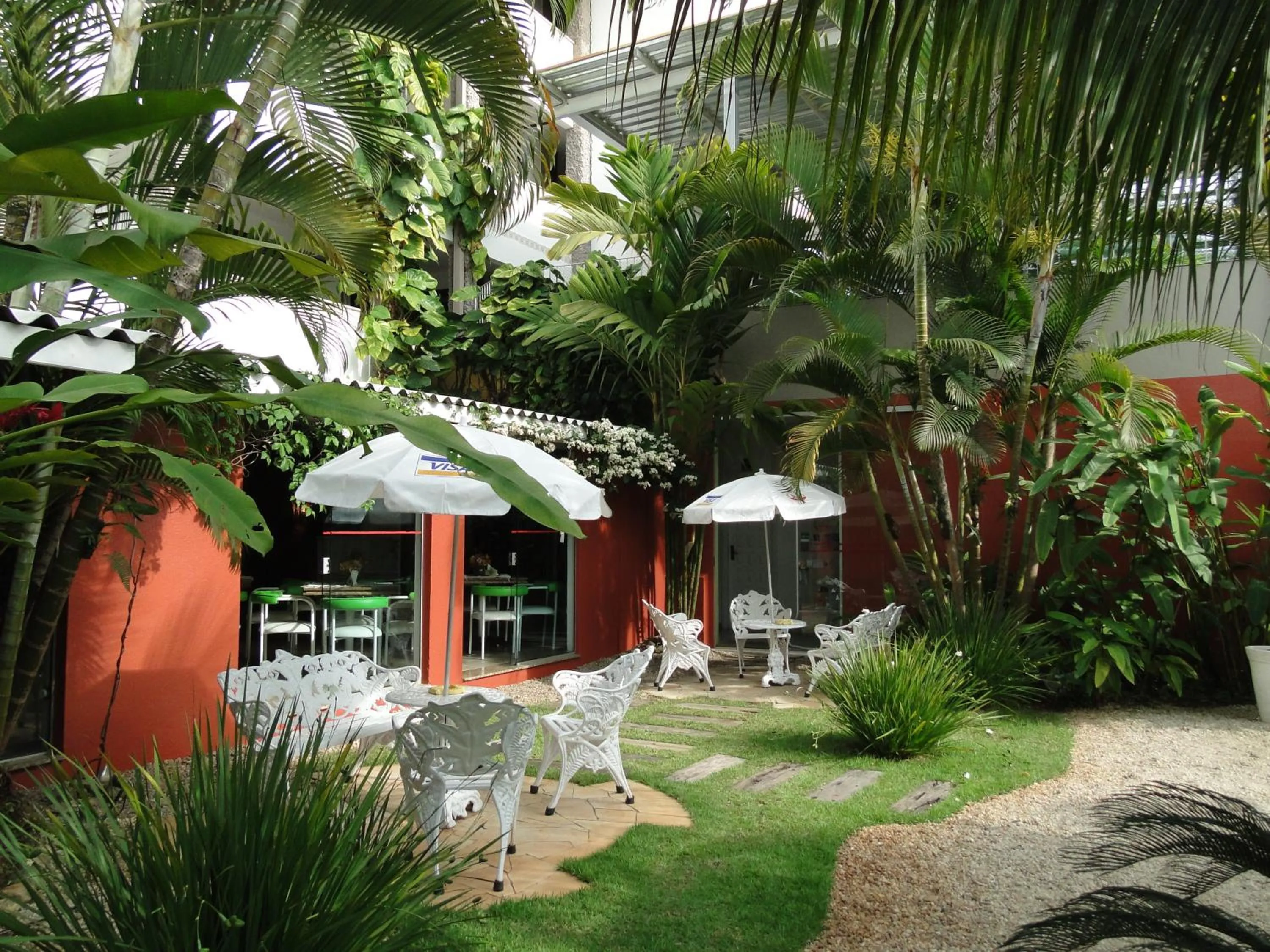 Garden in Ubatuba Palace Hotel