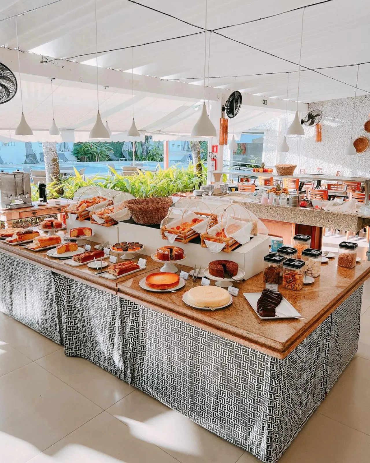 Breakfast in Ubatuba Palace Hotel