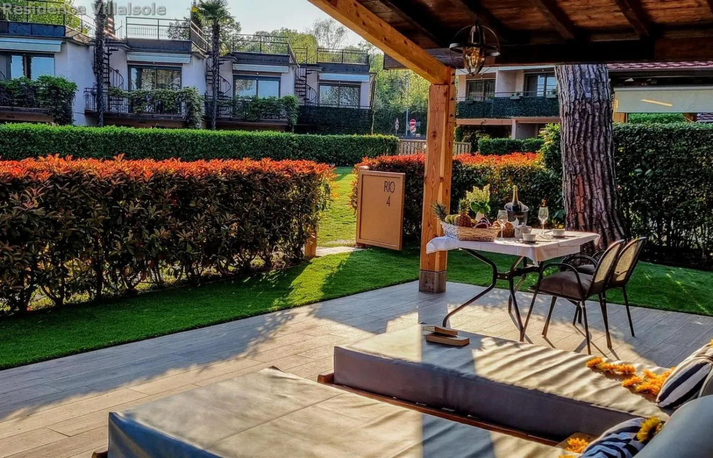 Patio in Residence Villalsole