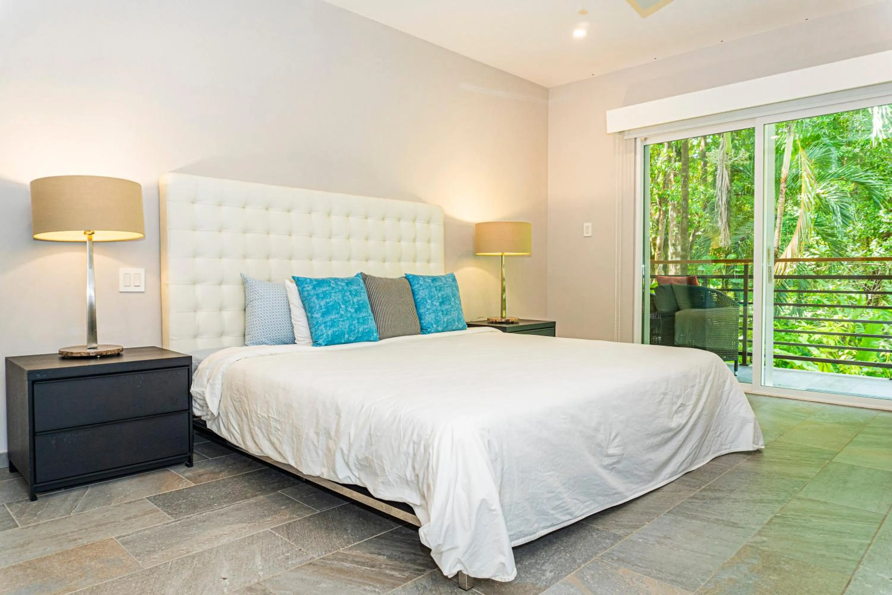 Bed in Elan at Ballena Beach