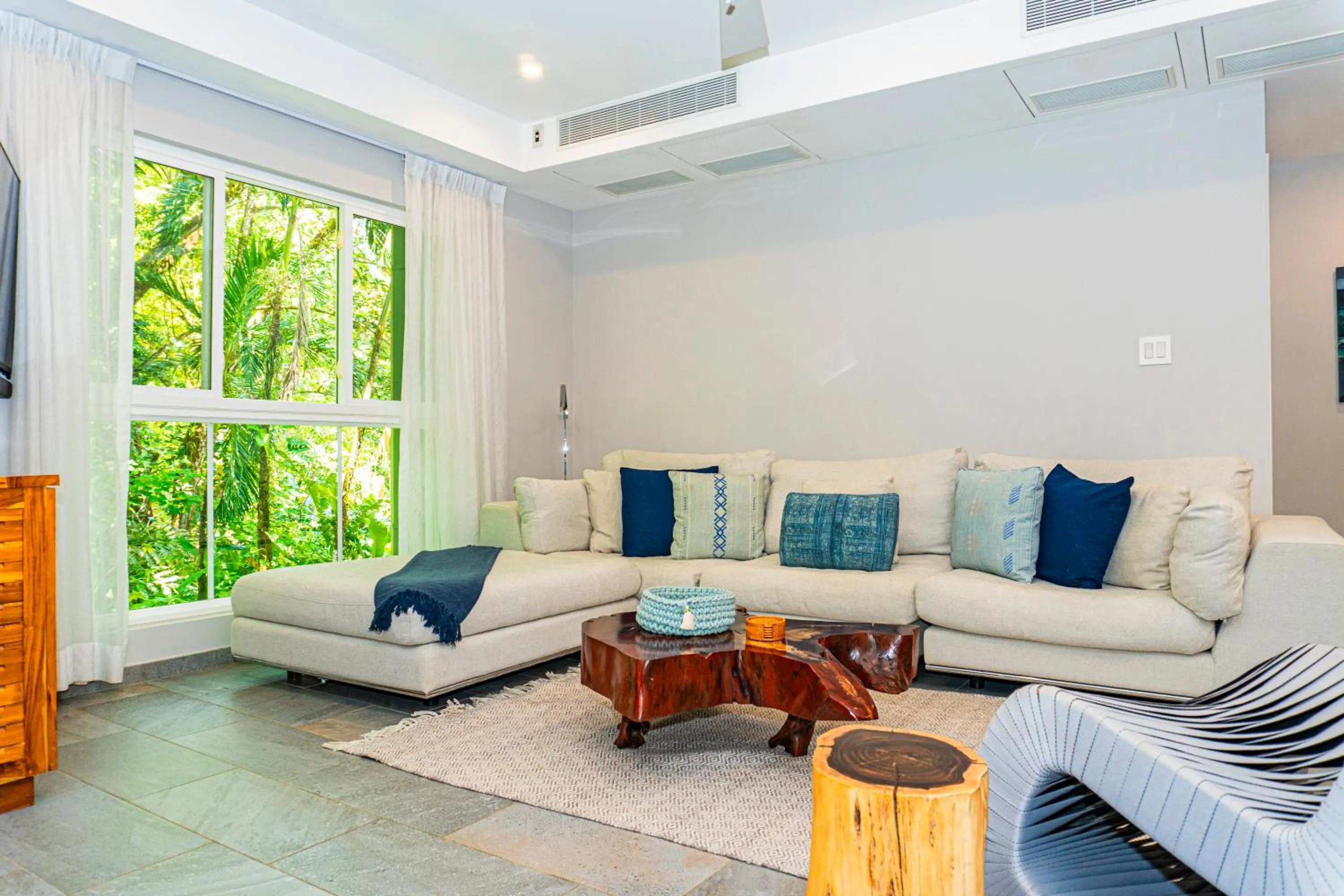 Living room in Elan at Ballena Beach