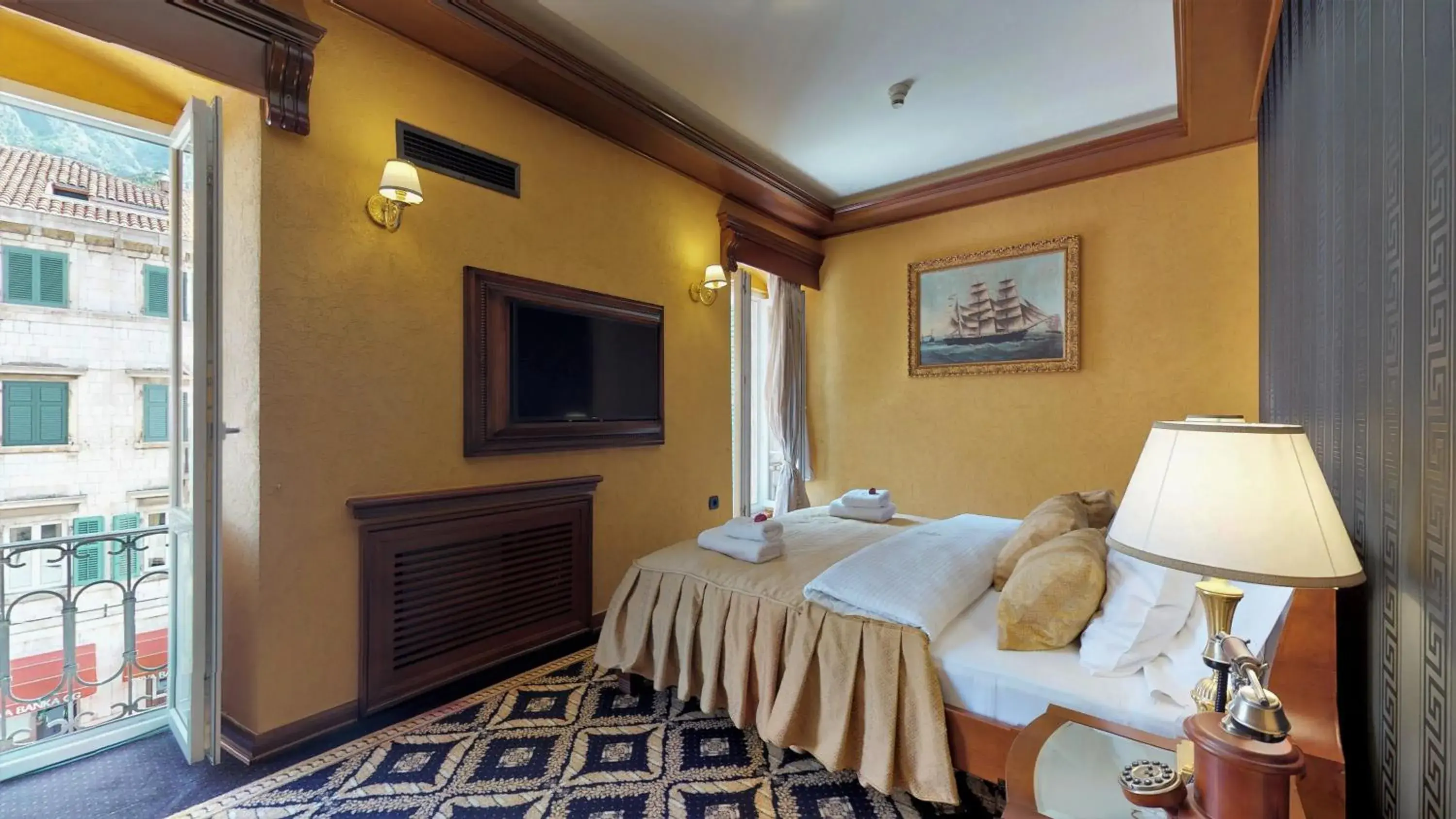 Standard Double or Twin Room in Historic Boutique Hotel Cattaro Standard Double or Twin Room in Historic Boutique Hotel Cattaro