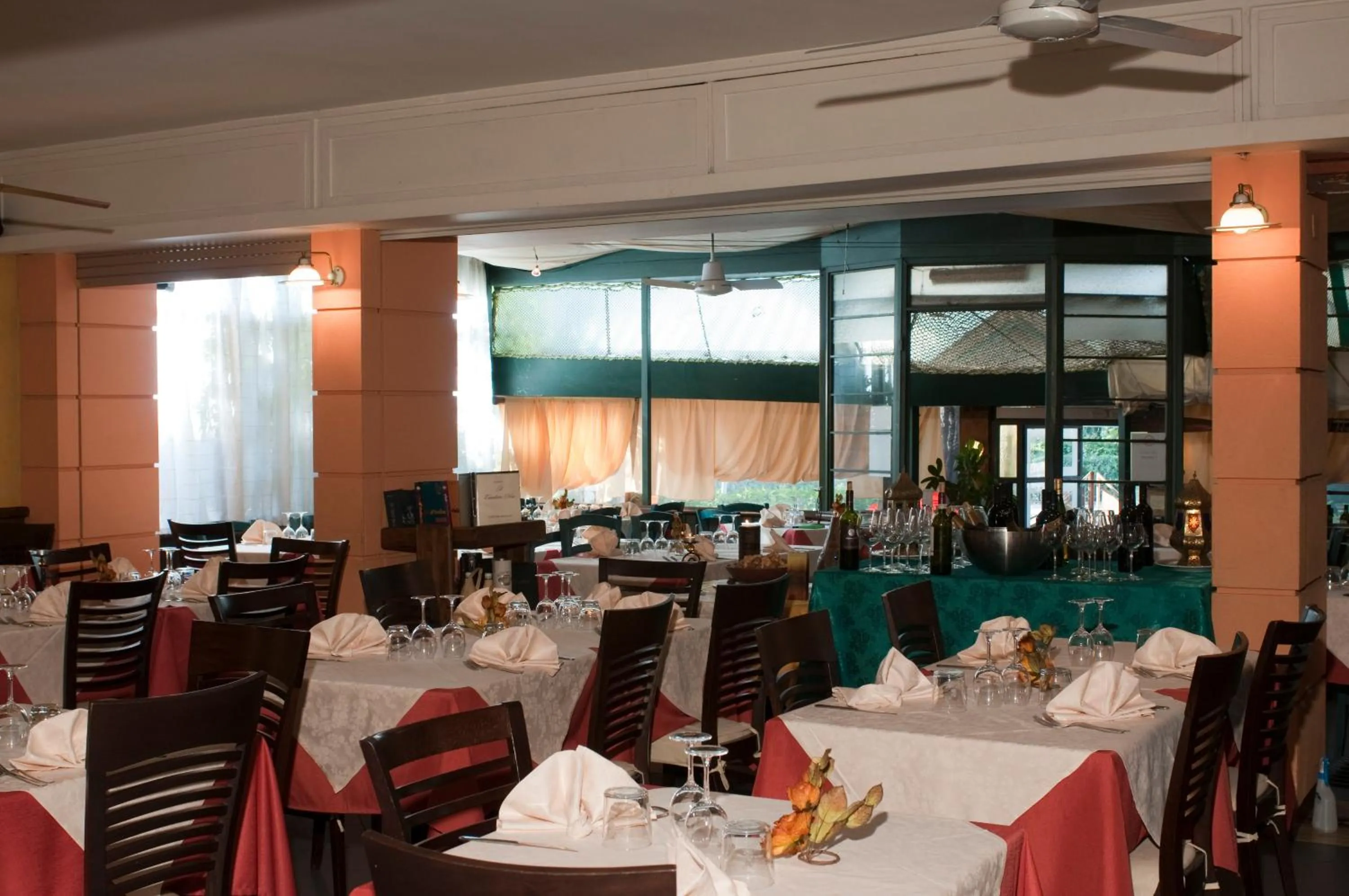 Dining area in Hotel Il Cavaliere Nero