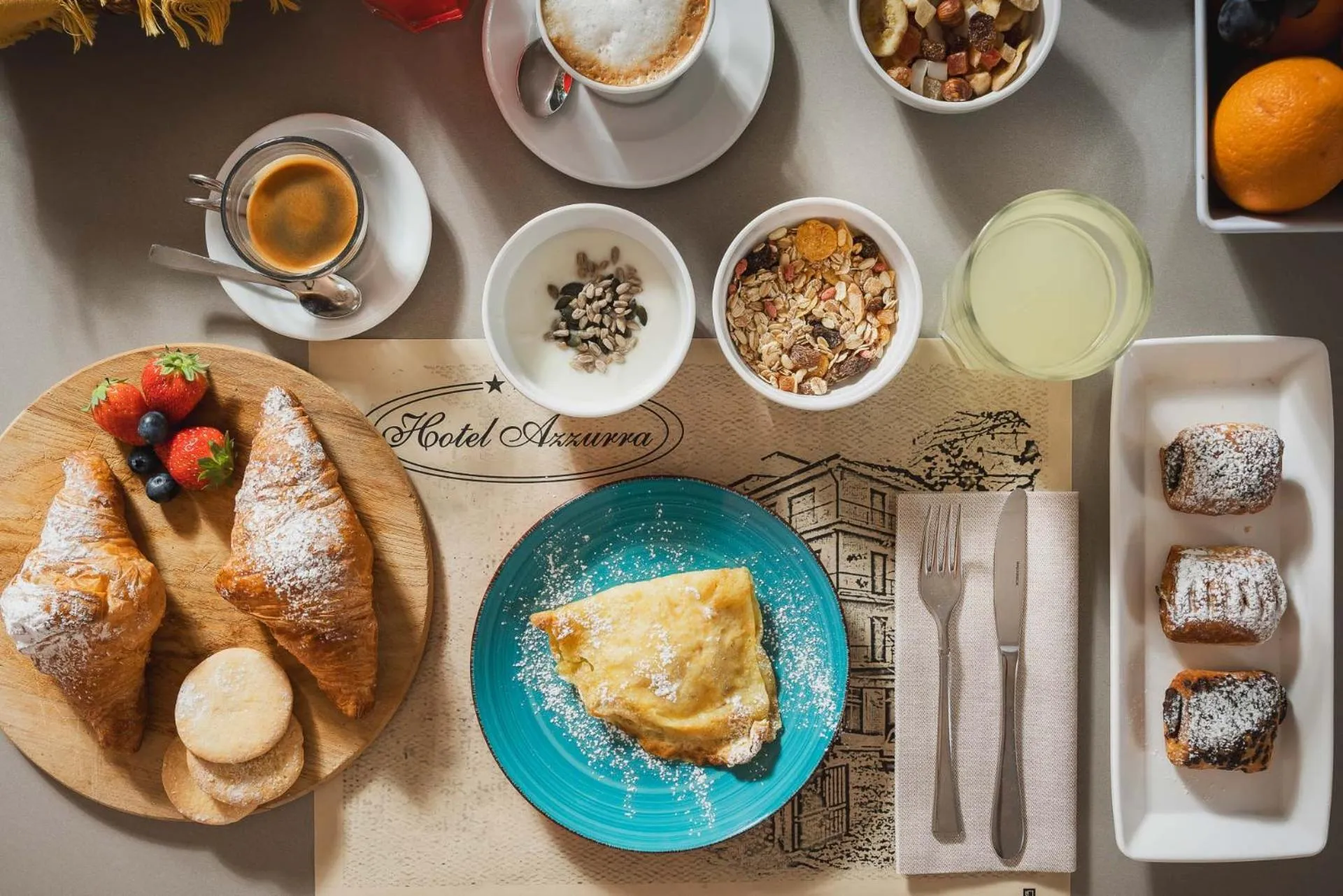 Breakfast in Hotel Azzurra