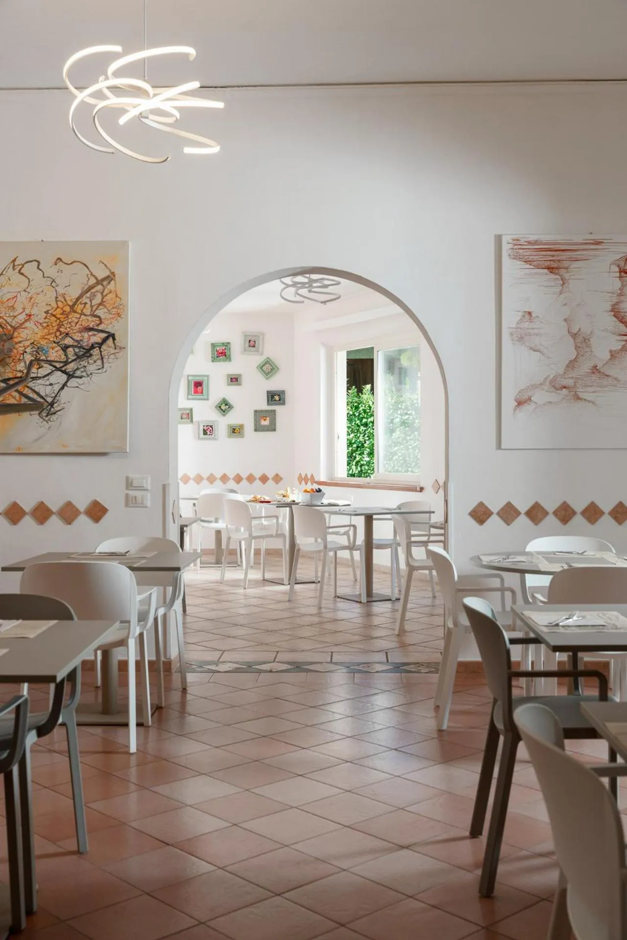 Restaurant/places to eat in Hotel Azzurra