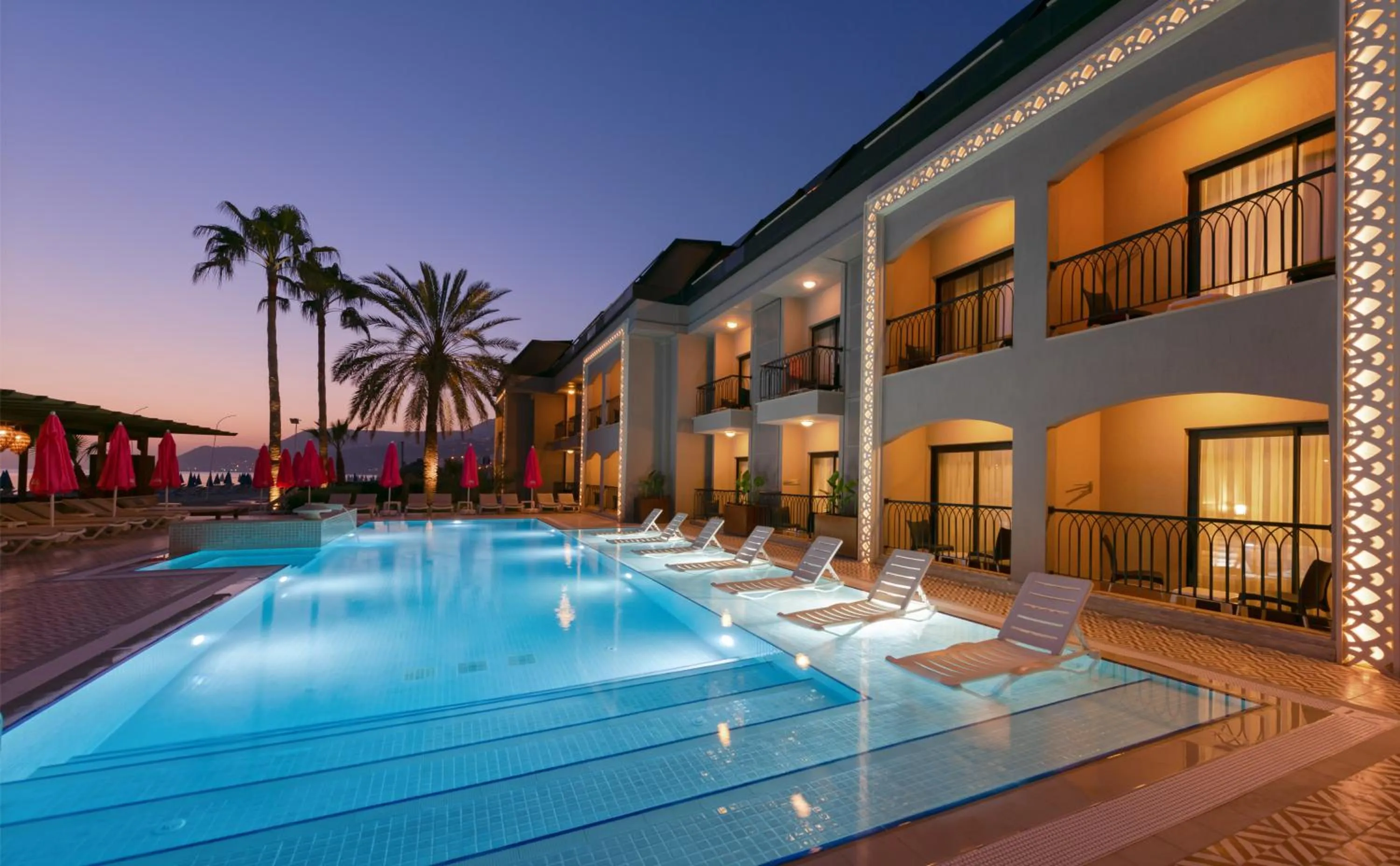 Swimming pool in Alaaddin Beach Hotel - Adult Only