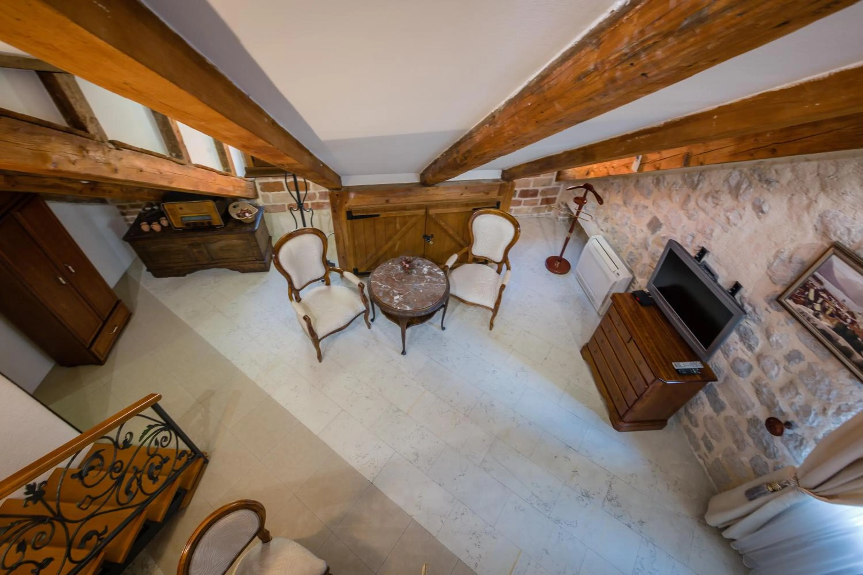 Seating area in Hotel Villa Duomo