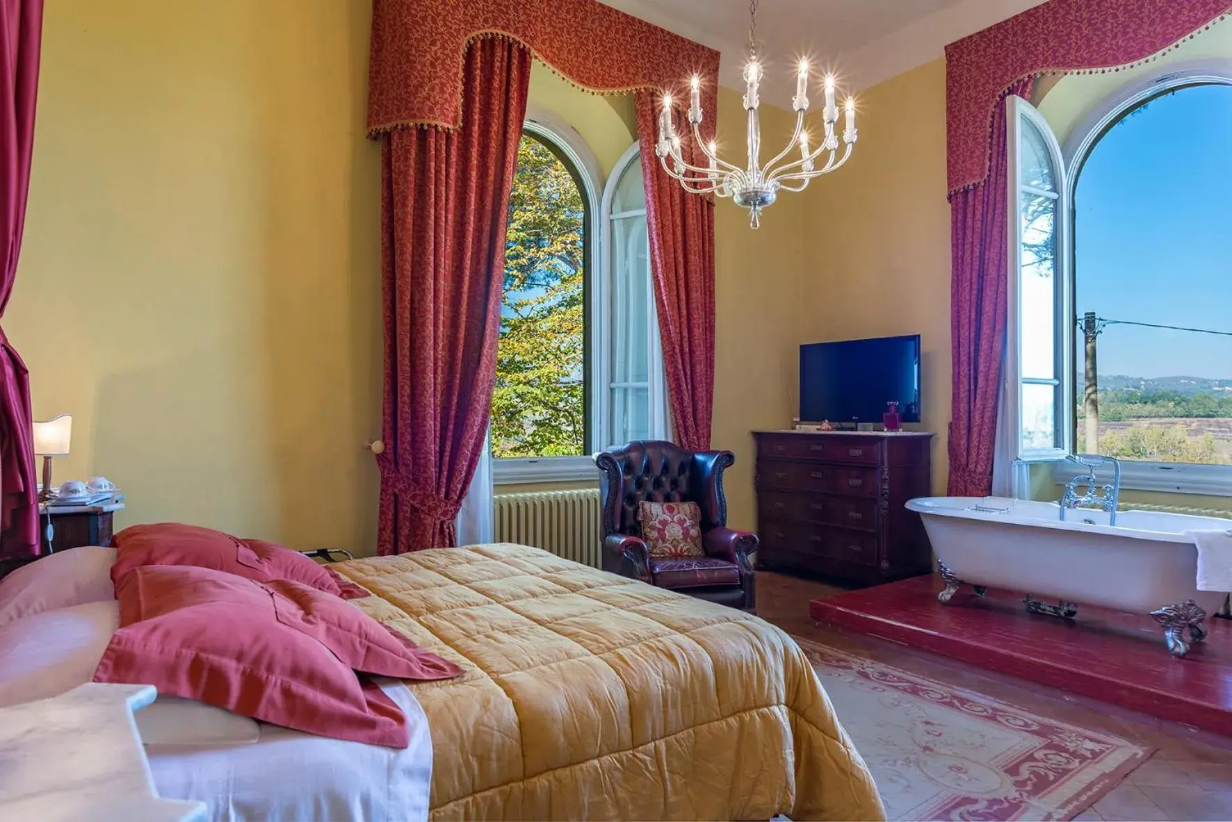 Deluxe Double Room in Relais Villa Al Vento Deluxe Double Room in Relais Villa Al Vento