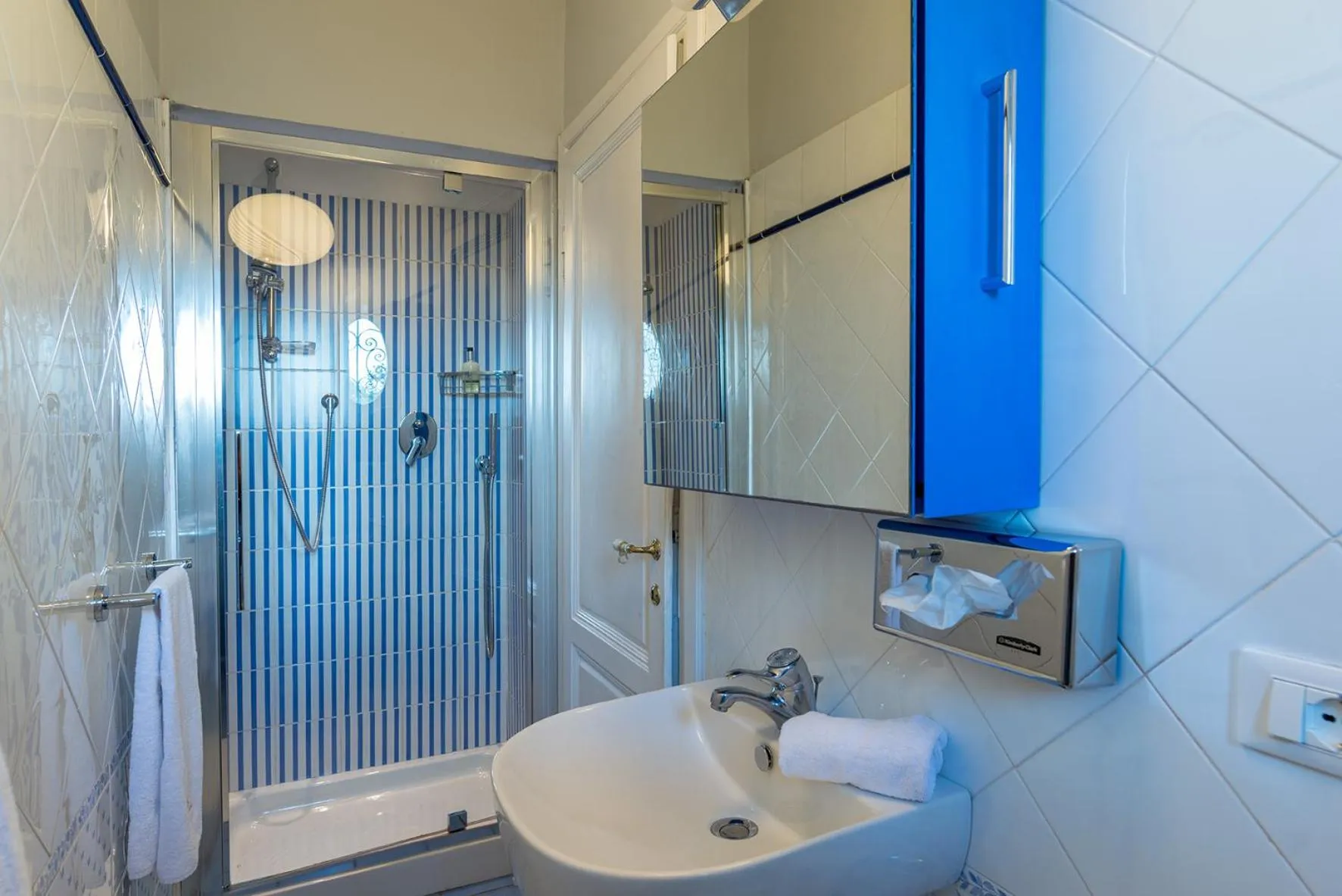 Shower in Relais Villa Al Vento