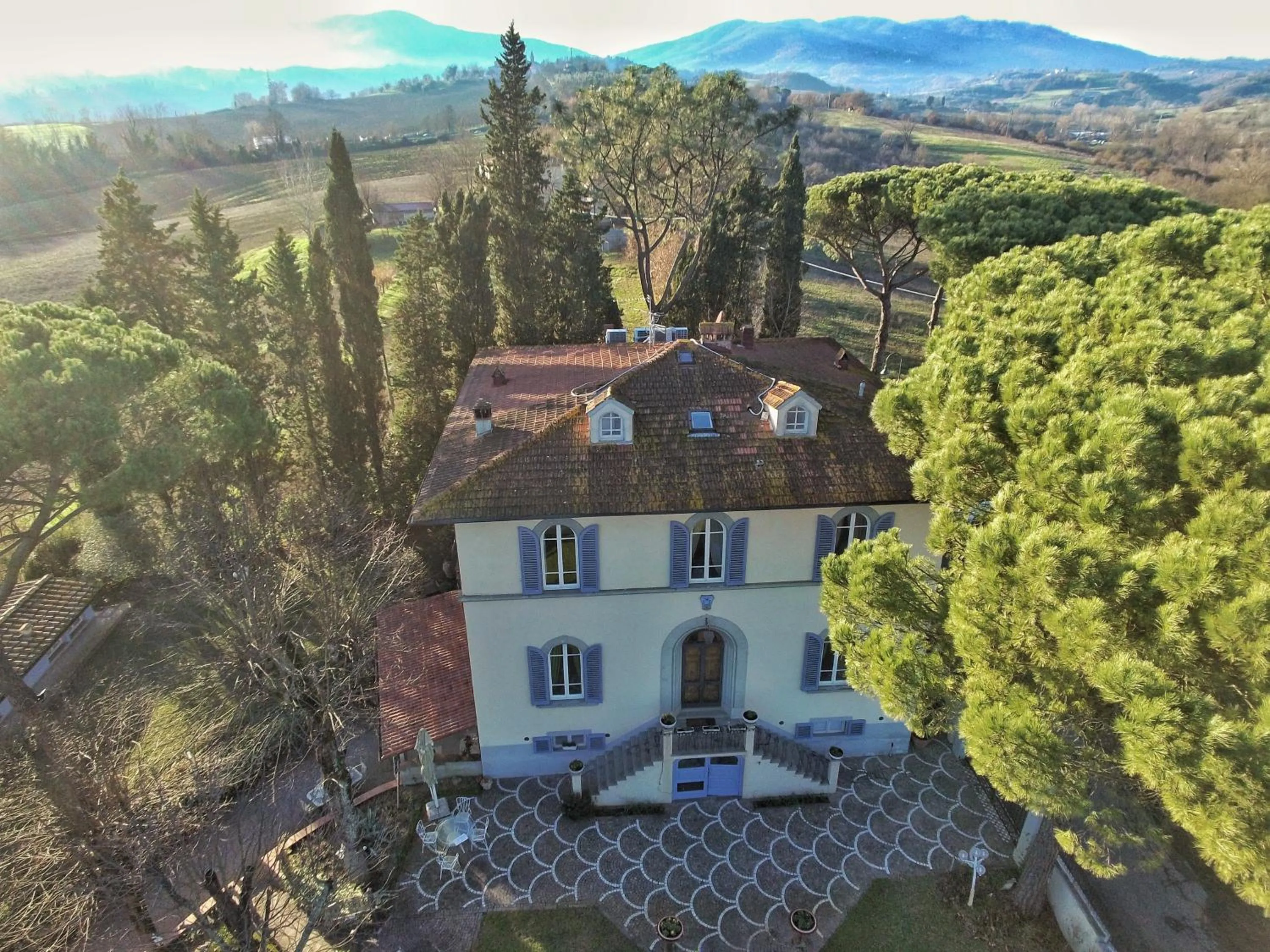 Bird's eye view in Relais Villa Al Vento