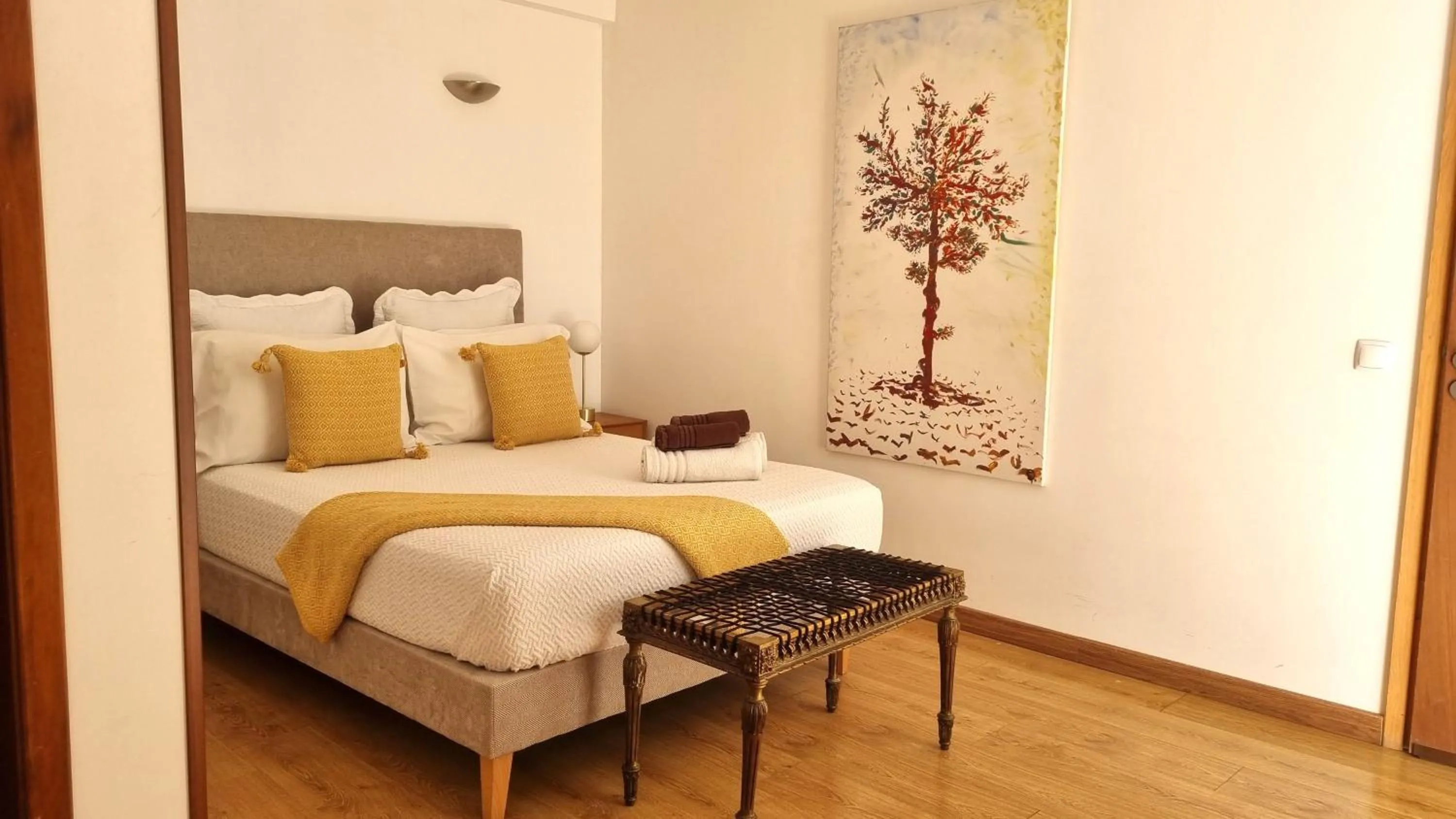 Bed in Casa do Criativo ® Bed&Breakfast