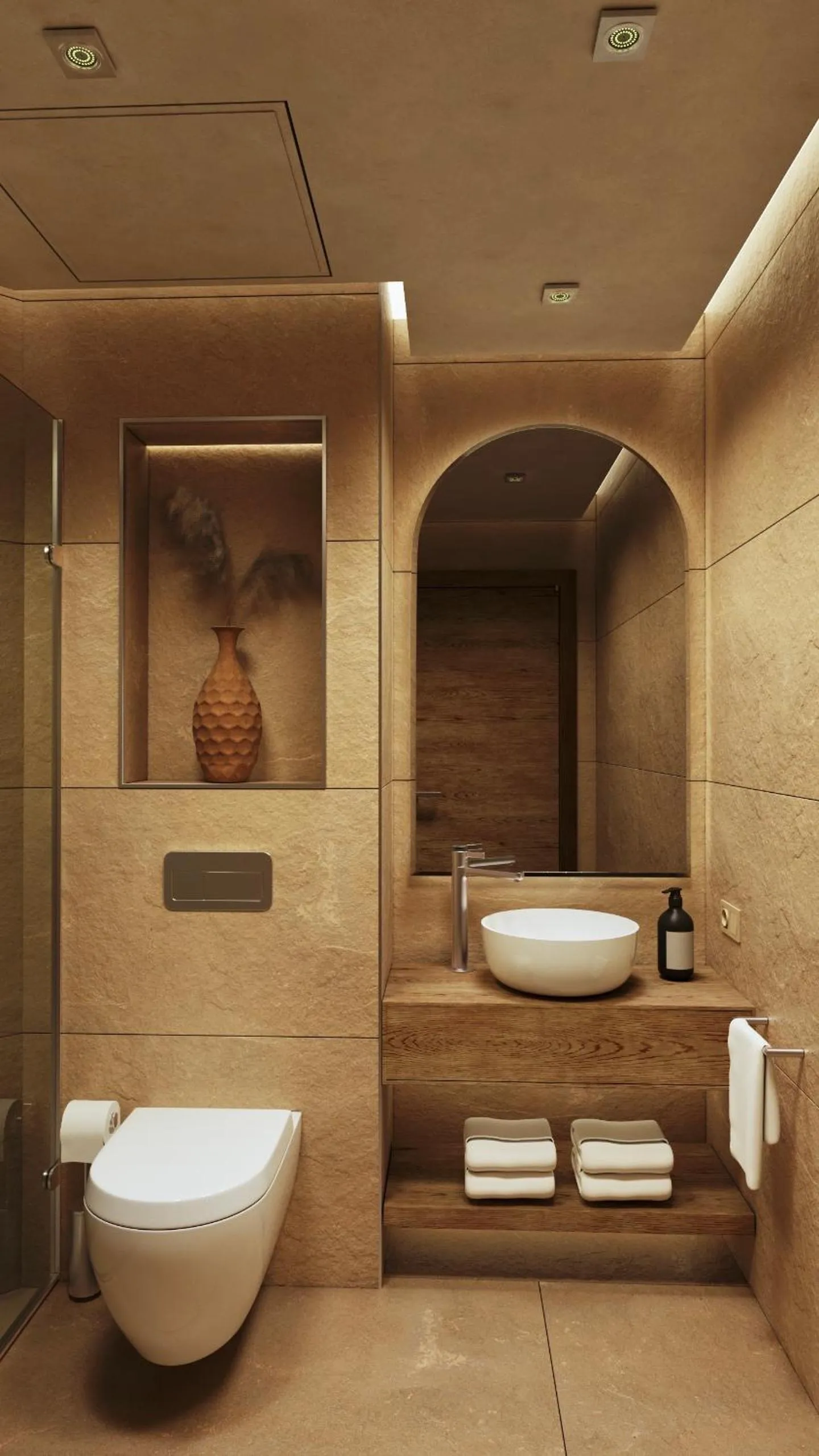 Toilet in Villa Hotel Tamara