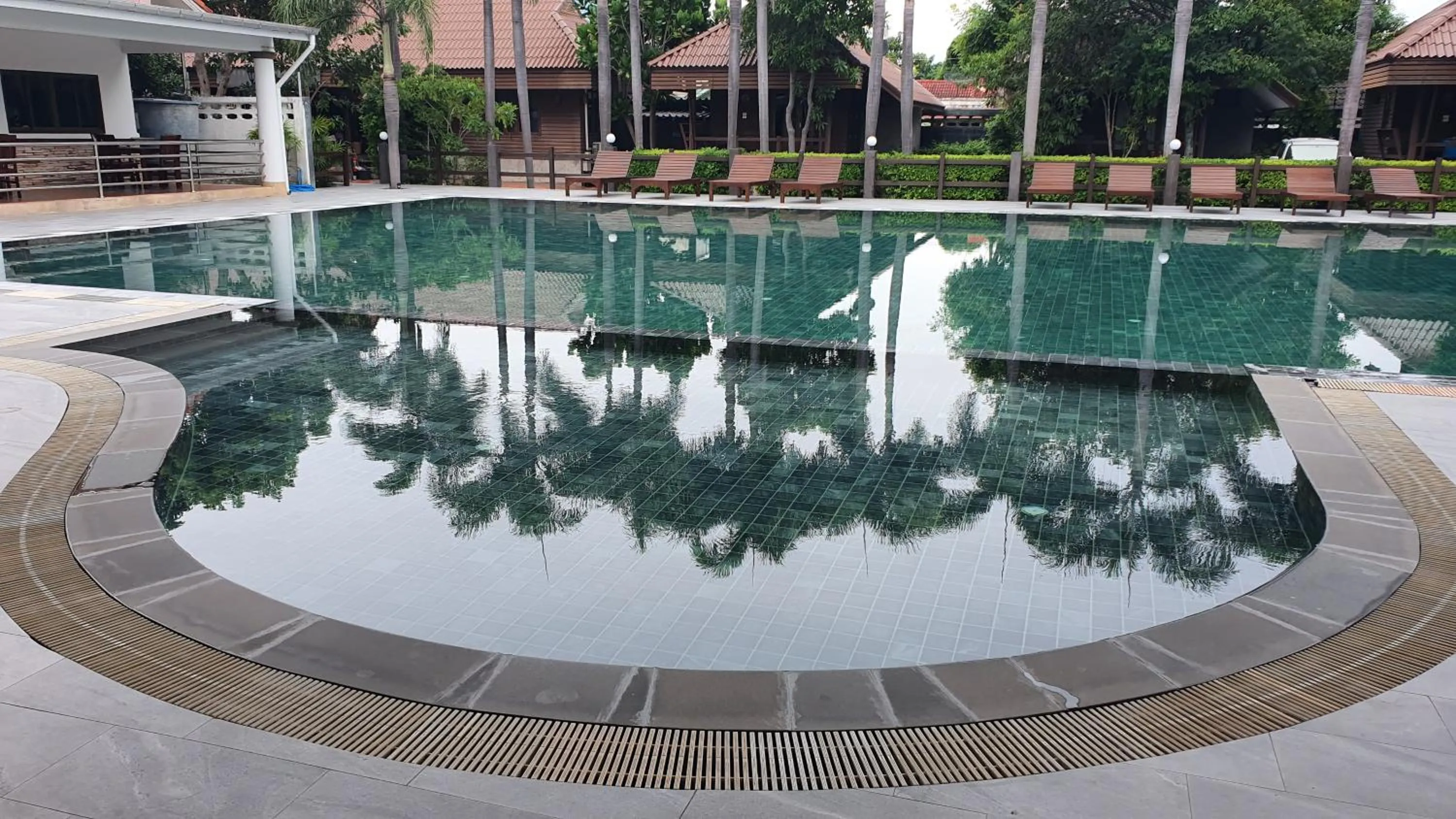 Swimming pool in Pruksa Resort Prachuabkhirikhan