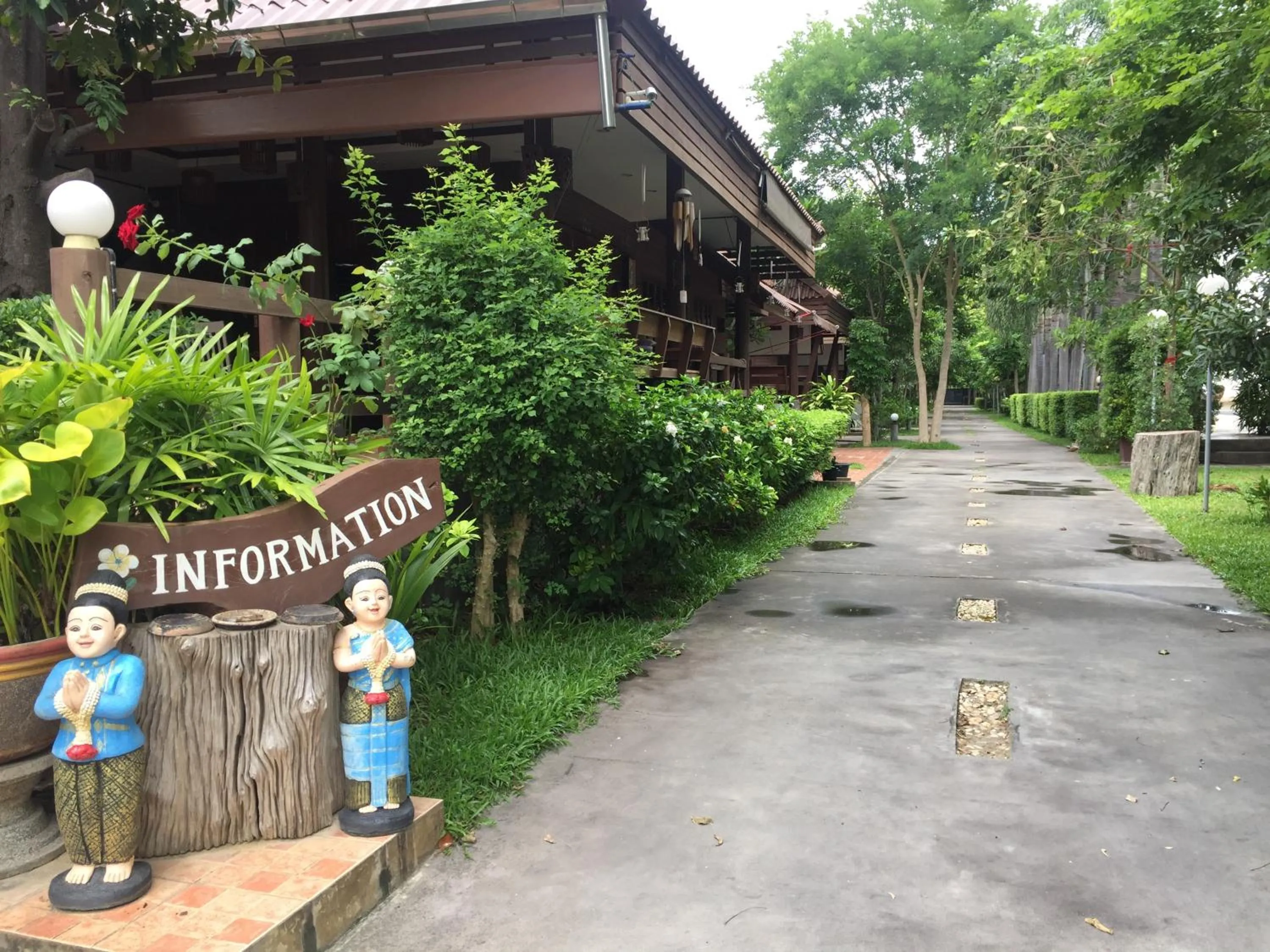Natural landscape in Pruksa Resort Prachuabkhirikhan