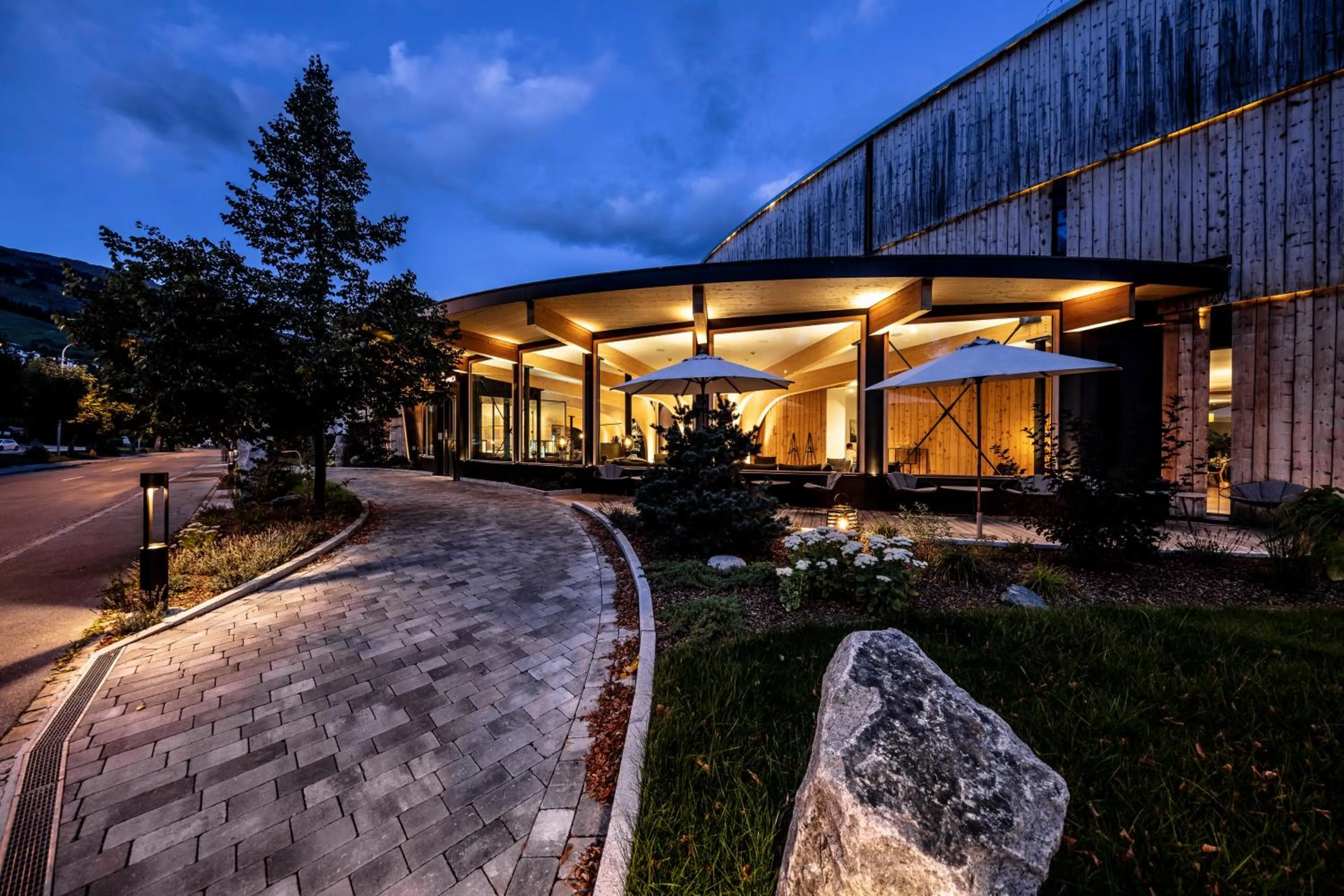 Property building in Hotel Arnica Scuol - Adults Only